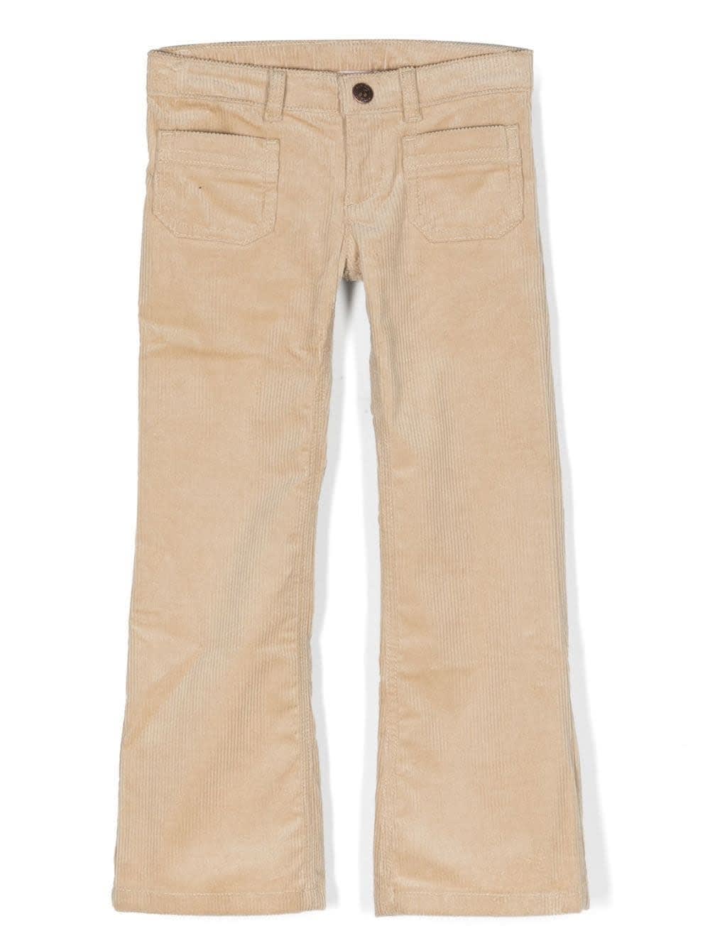 Bonpoint Junon Trousers In Beige