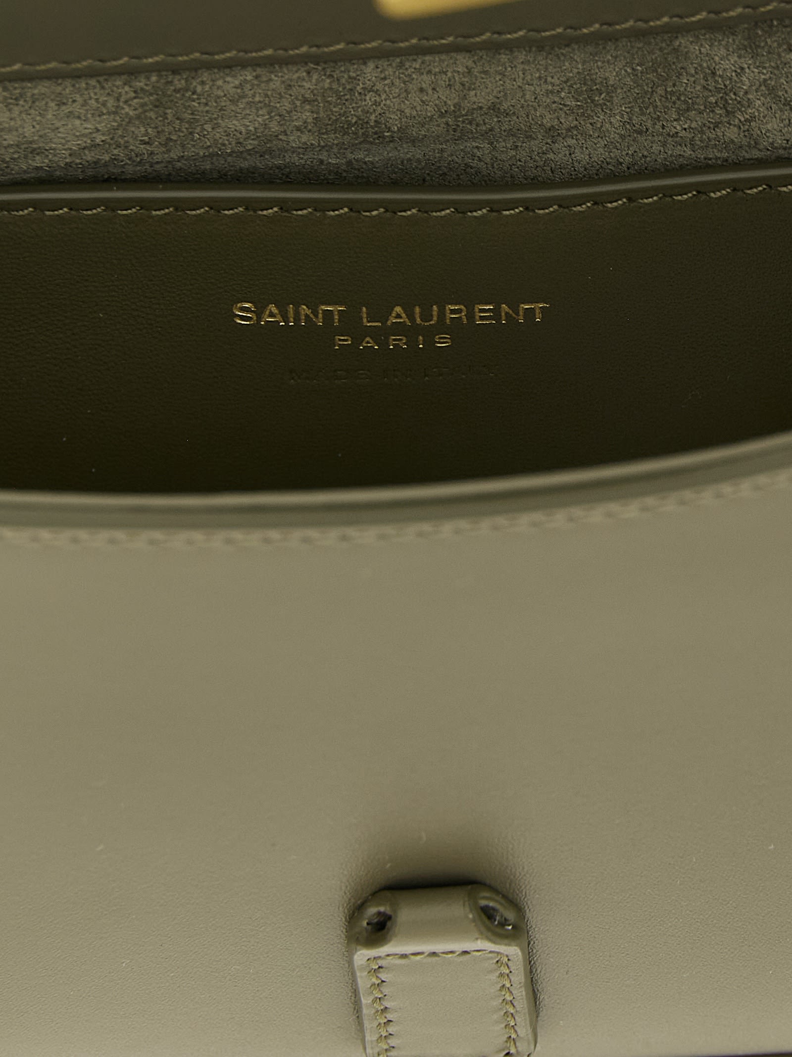Saint Laurent 'hobo Le 5 À 7' Mini Handbag In Green