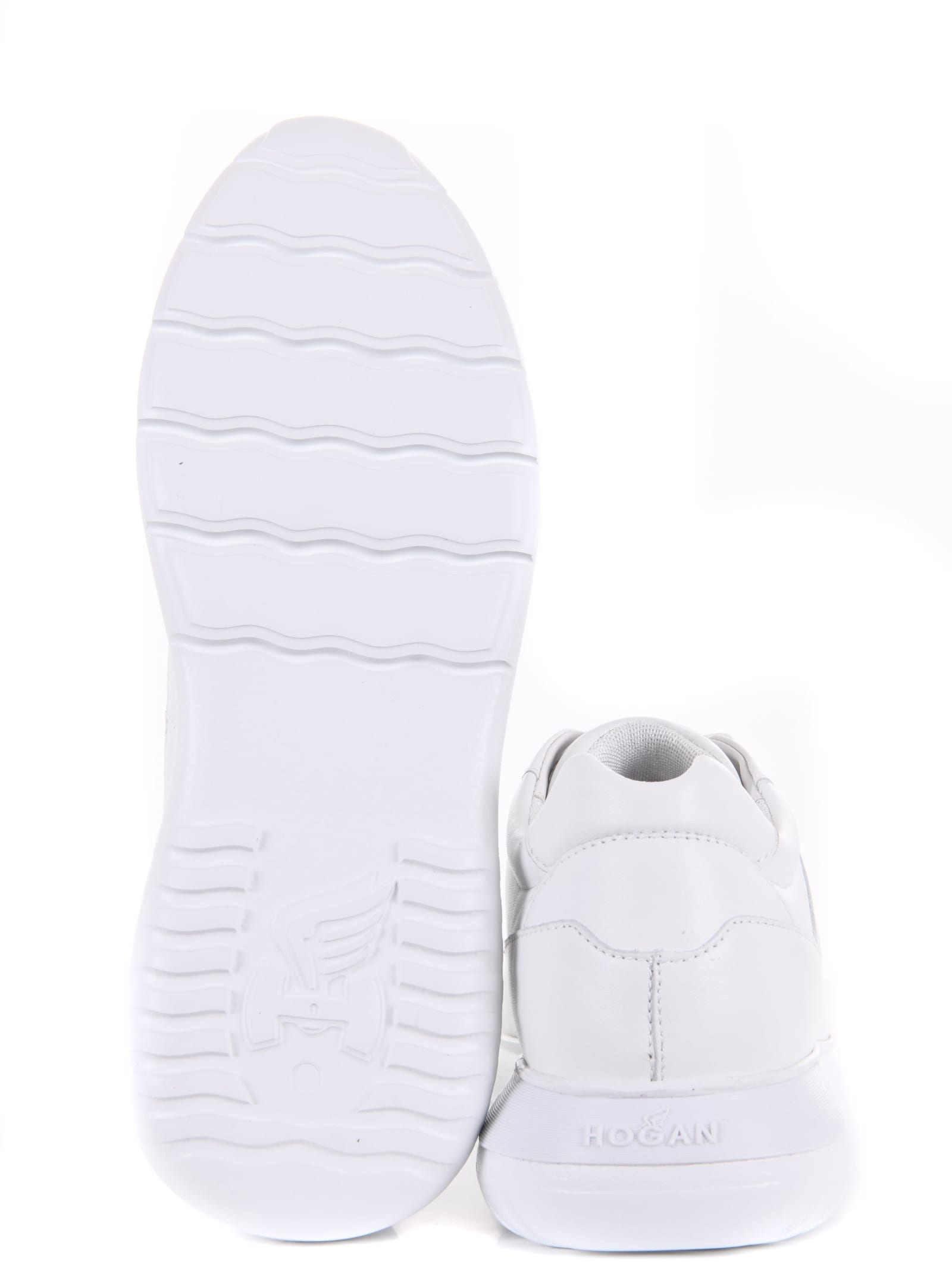 Shop Hogan Sneakers In White