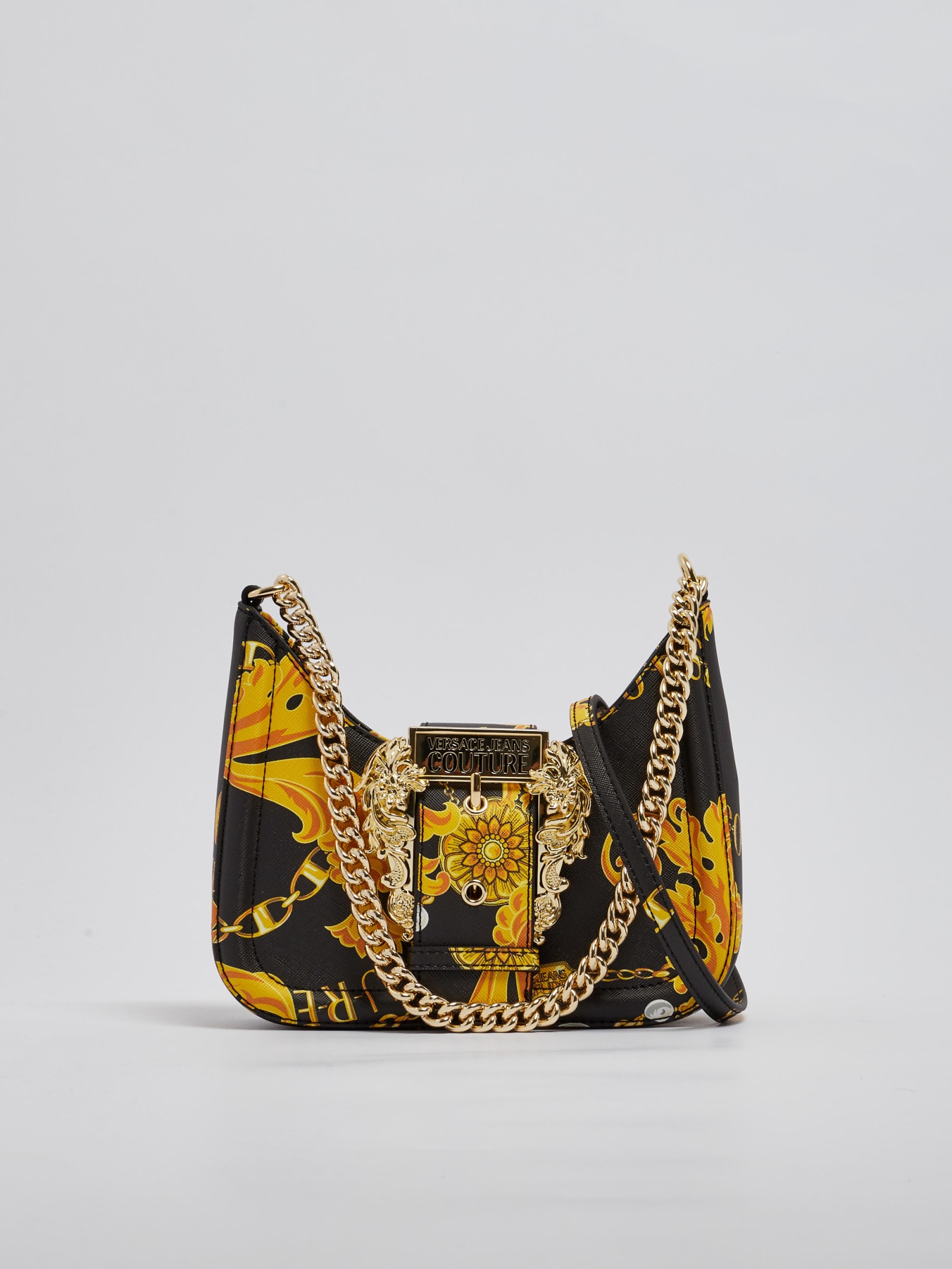 Versace Jeans Couture Range F Couture 01 Sketch 5 Tote In Nero-oro