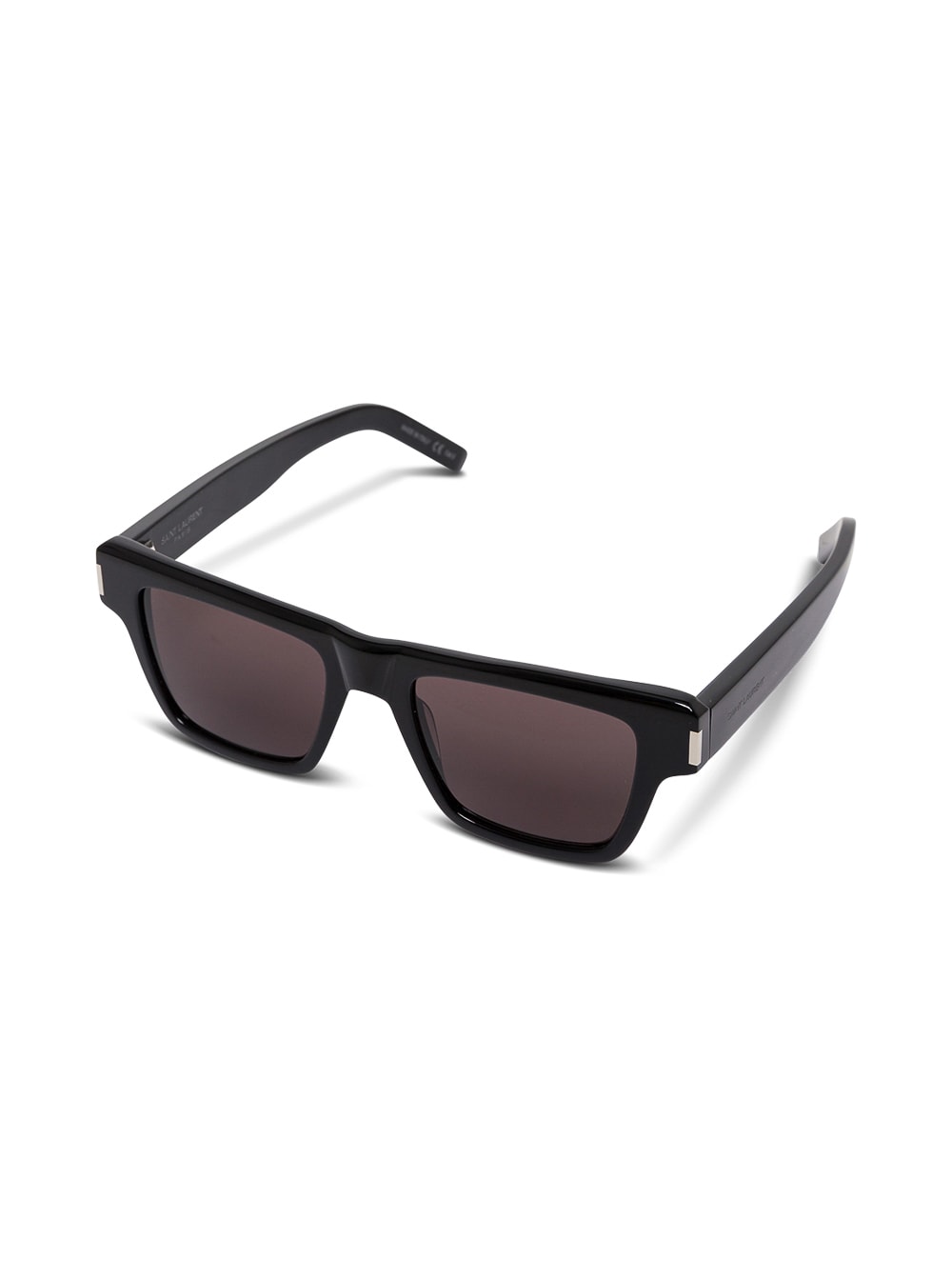 SAINT LAURENT BLACK SL469 SUNGLASSES IN ACETATE WITH ENGRAVED LOGO ON TEMPLES SAINT LAURENT MAN