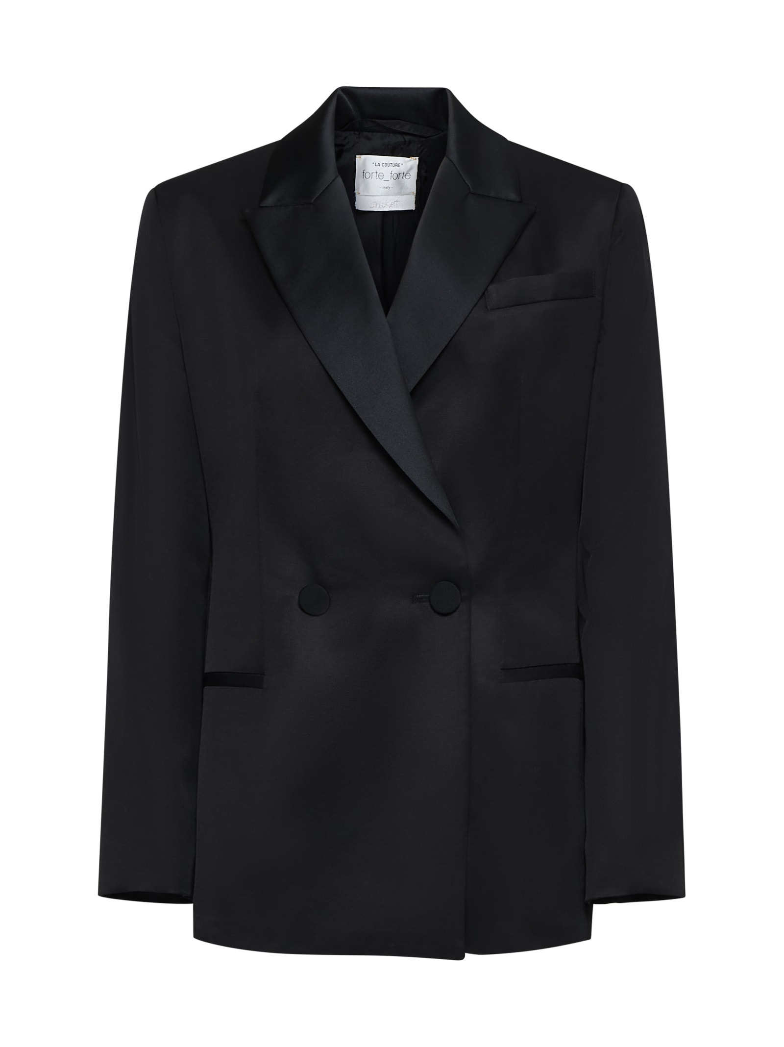 Shop Forte Forte Blazer In Black