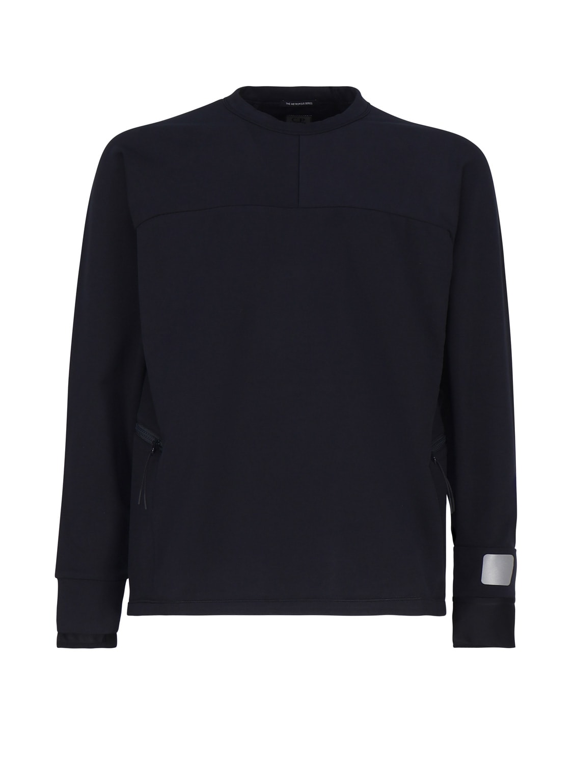 Shop C.p. Company Metropolis Series Fleece Sweatshirt In Black