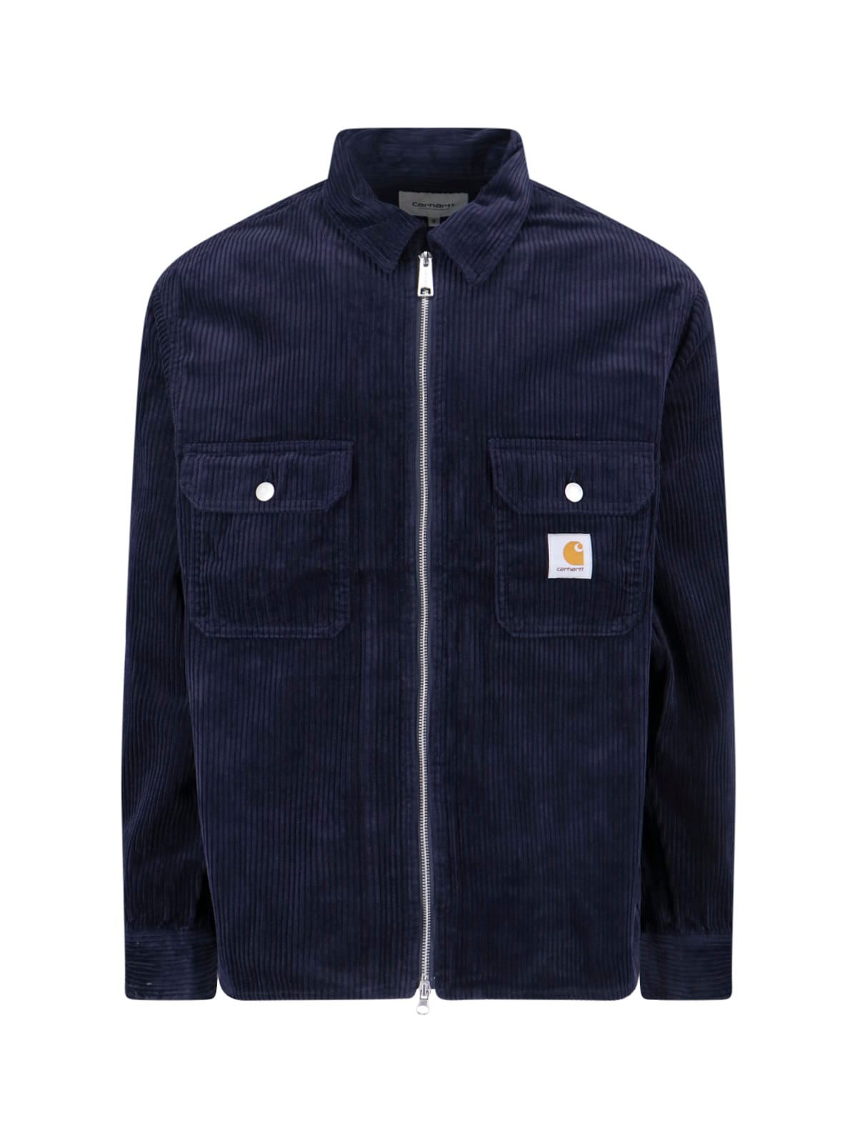Carhartt Casual Corduroy Jacket Button Cuffs In Blue