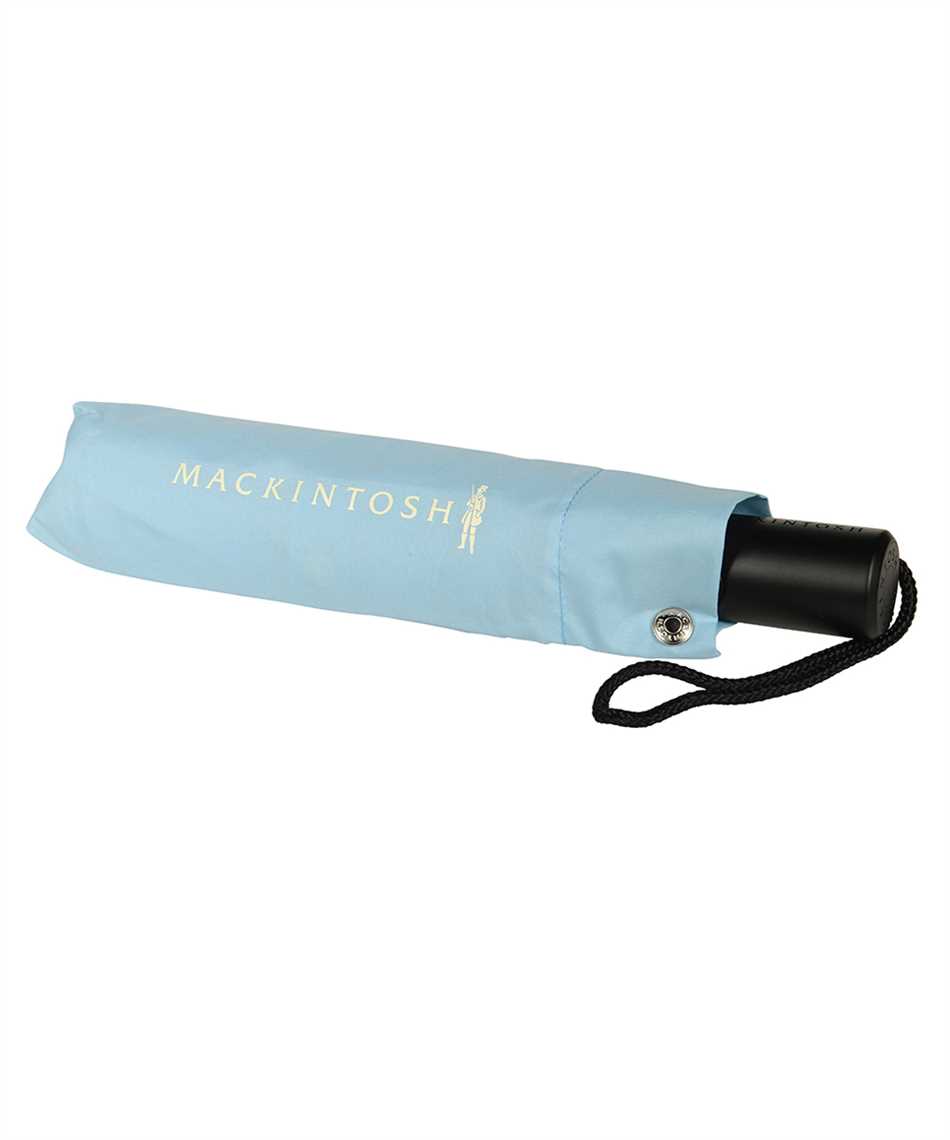 Mackintosh Umbrella With Logo In Blue