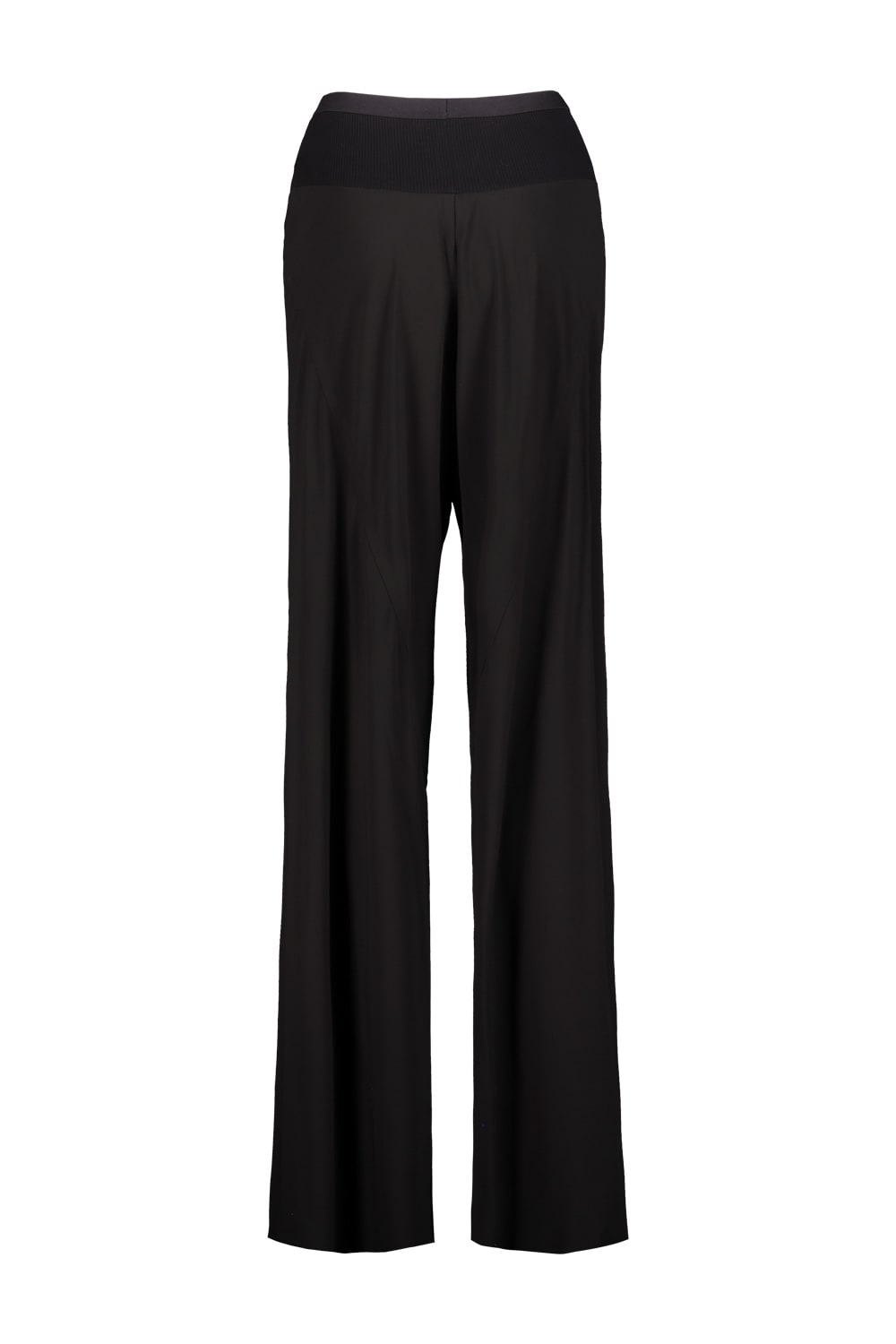 Shop Rick Owens Jumbo Bias Trousers In Black