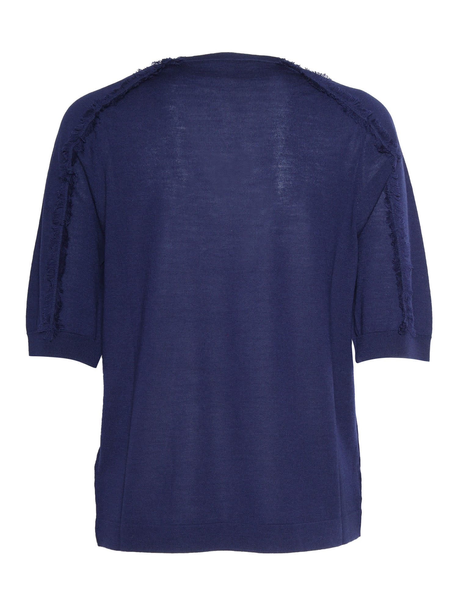 Shop Ballantyne Blue Short-sleeved Shirt