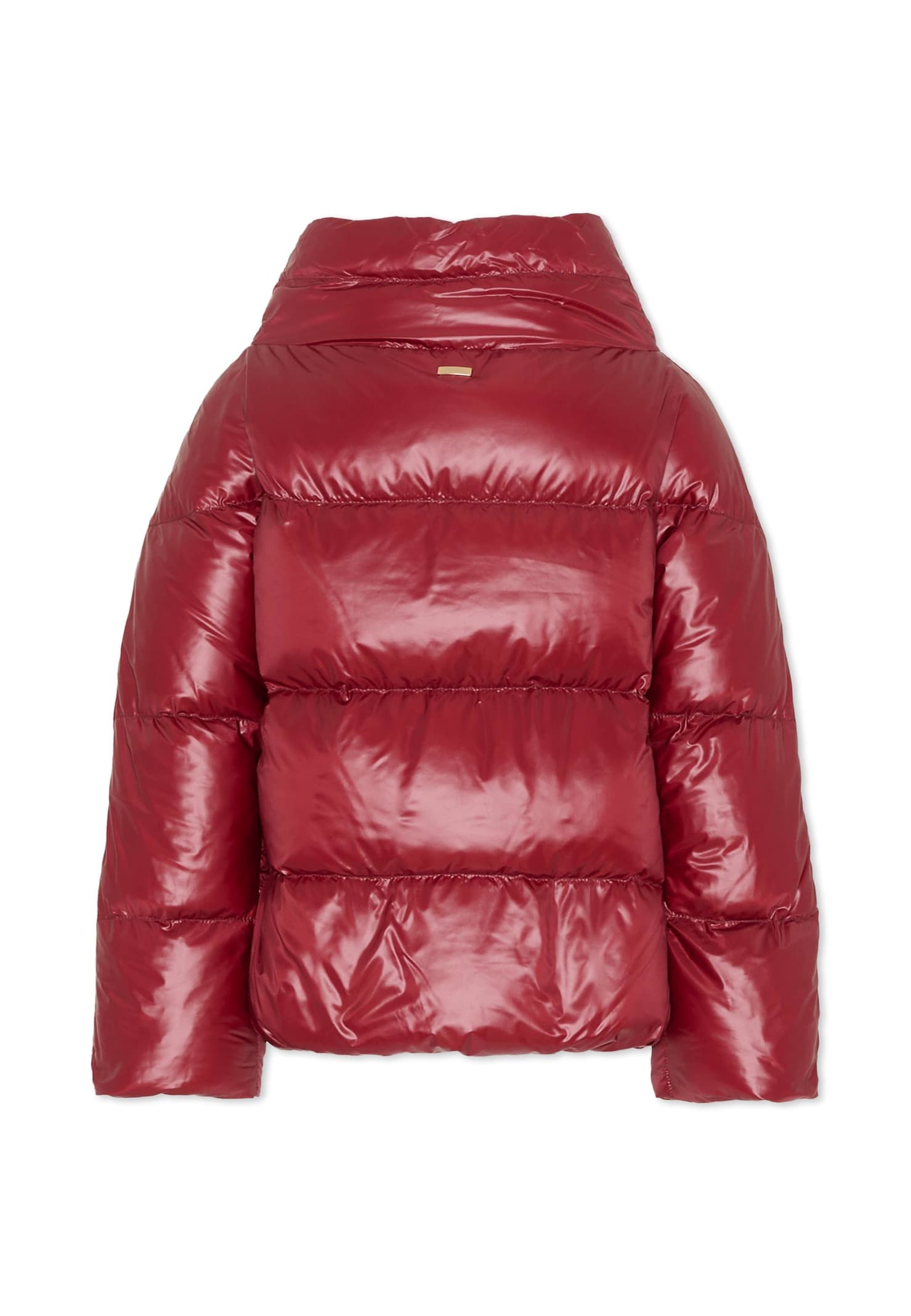 Herno Quilted Jacket In Animal Print