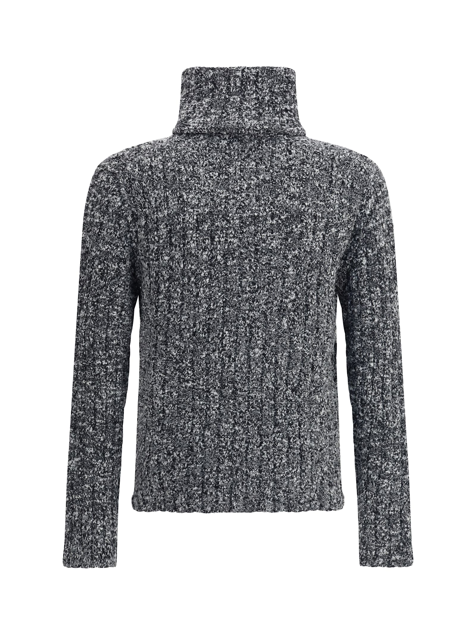 Dolce & Gabbana Turtleneck Pullover In Gray