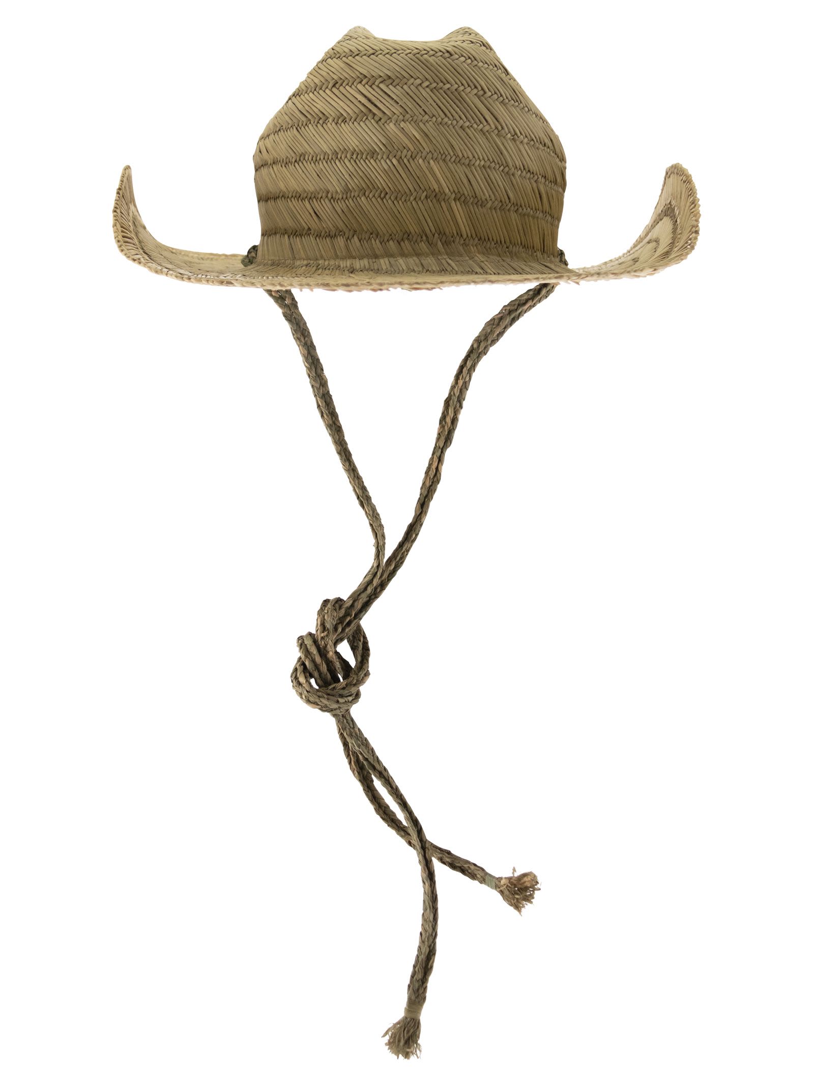 Shop Ruslan Baginskiy Cowboy - Monogrammed Hat In Natural