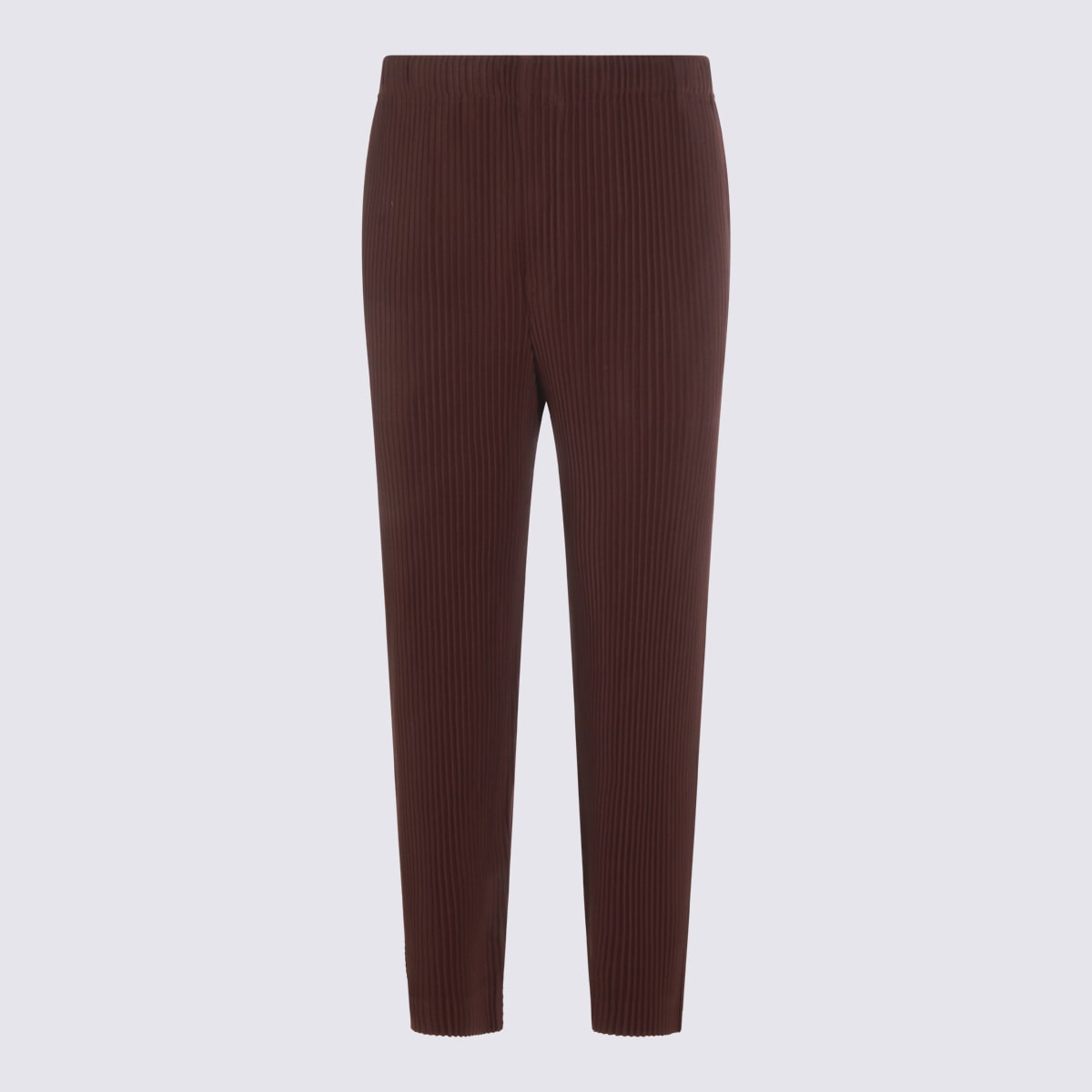 Issey Miyake Tailored Pleats 2 Pants In Brown
