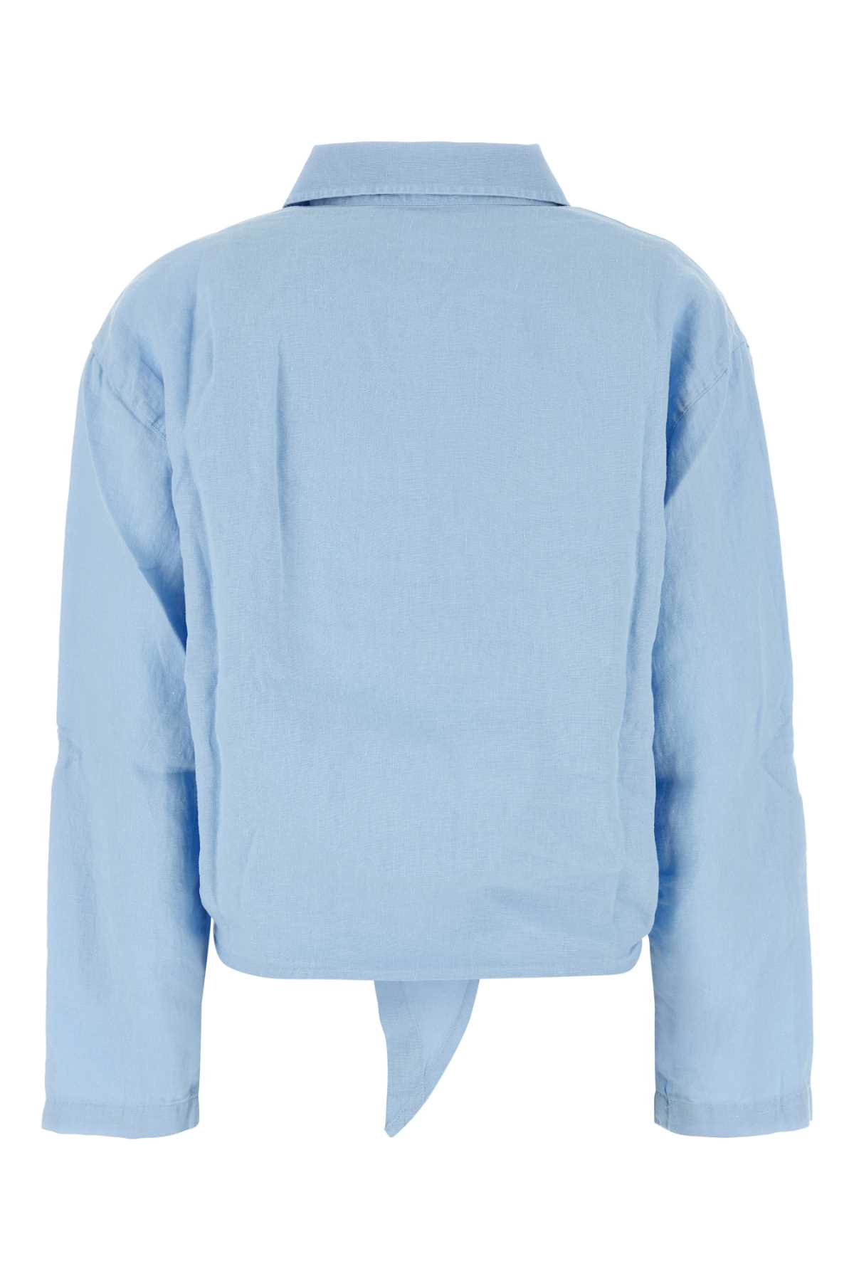 LOIS LIGHT BLUE LINEN SHIRT