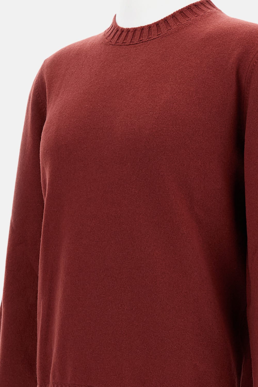 Gran Sasso Crew Neck Sweater In Red