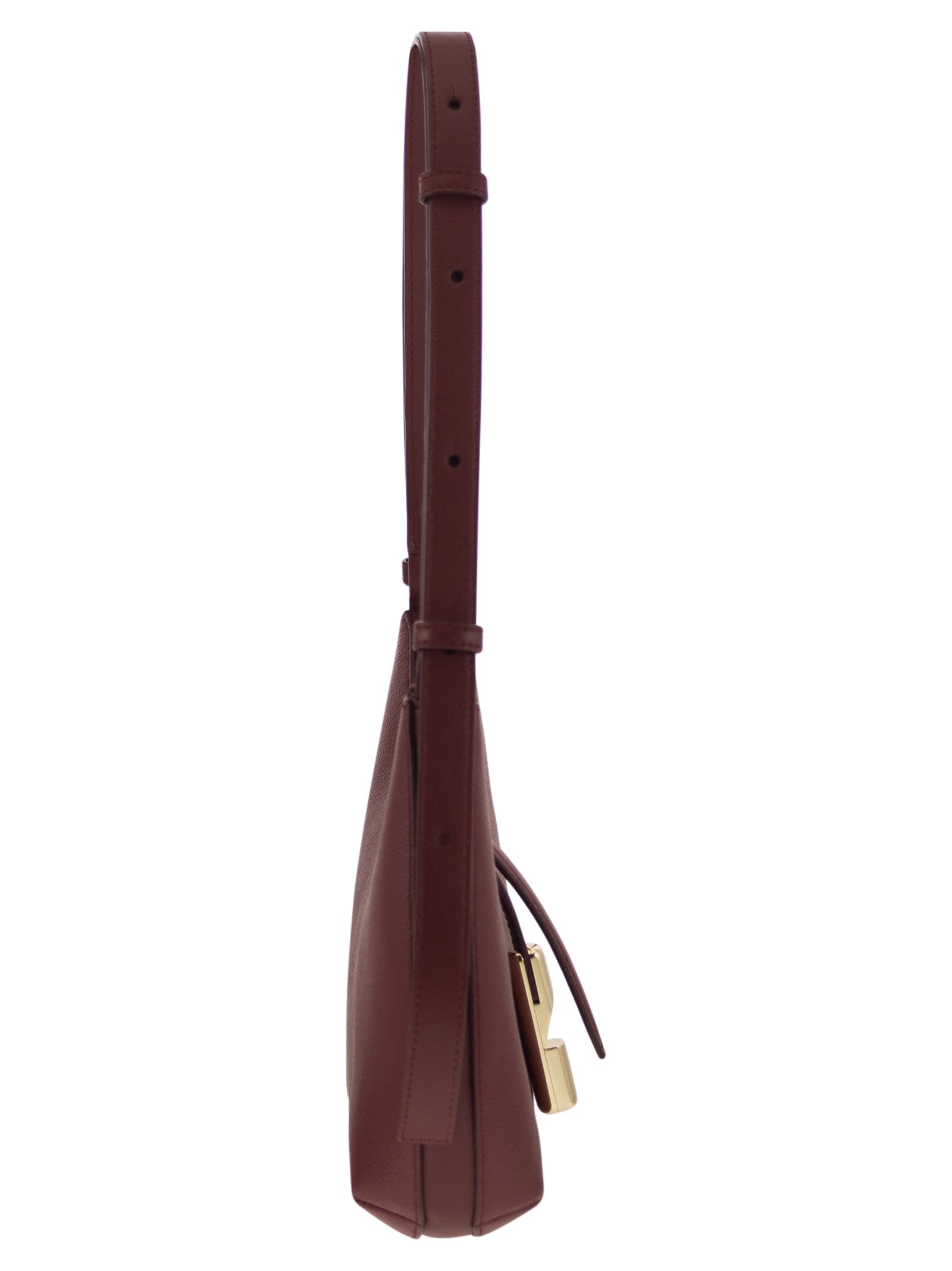 Furla Zip Classic Shoulder Bag In Red