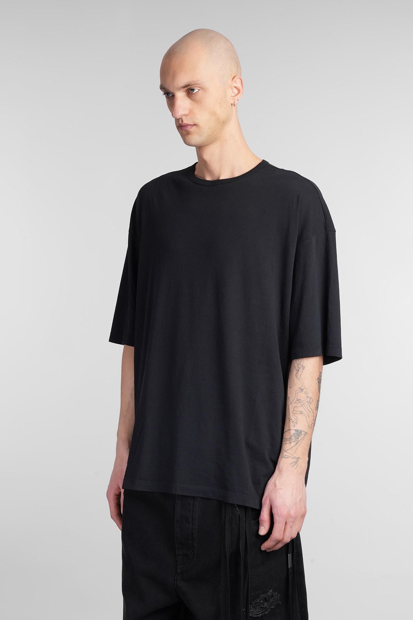 Ann Demeulemeester Short-sleeved T-shirt In Black