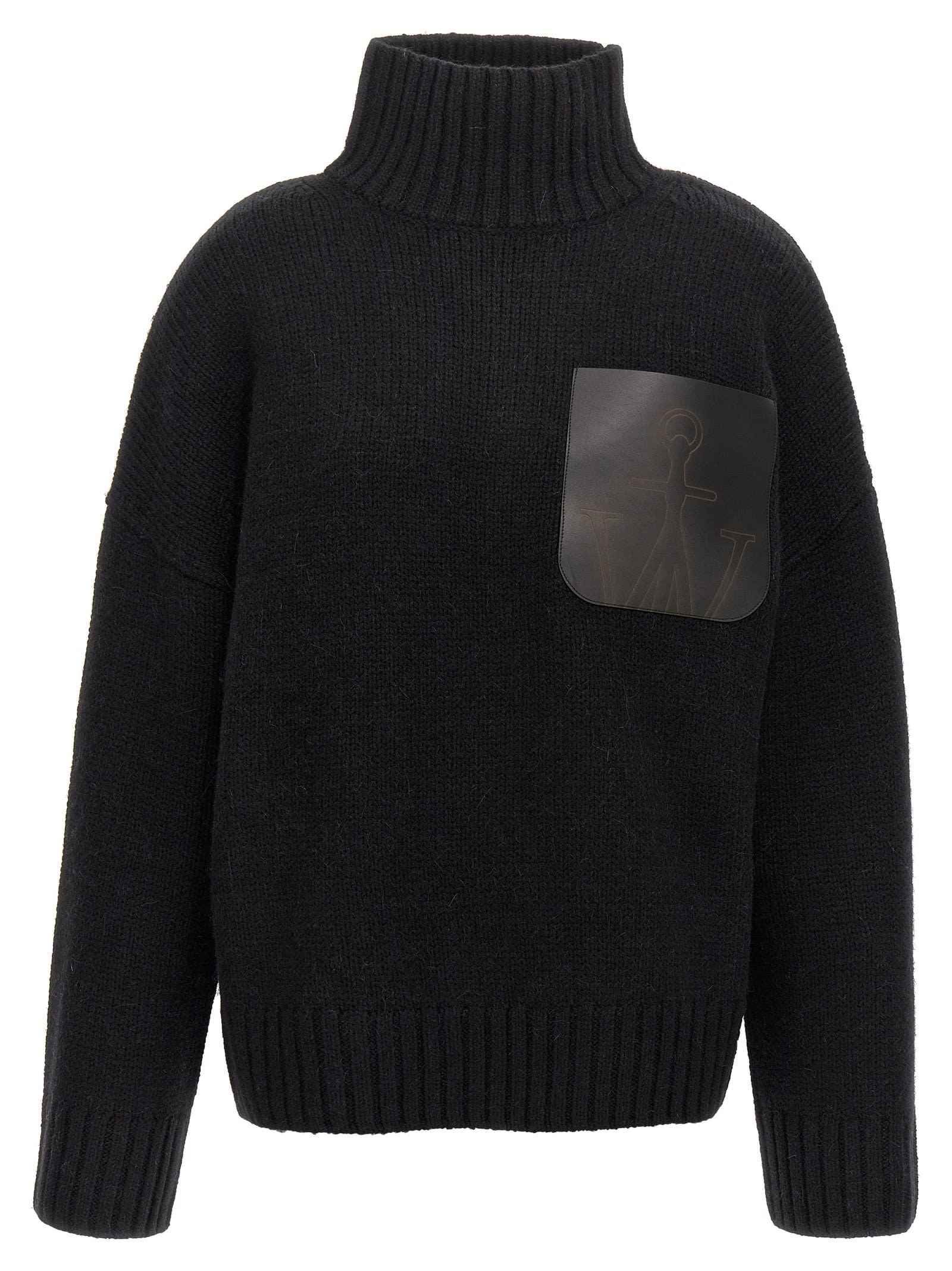 J.W. Anderson J. W. Anderson leather Patch Pocket Sweater