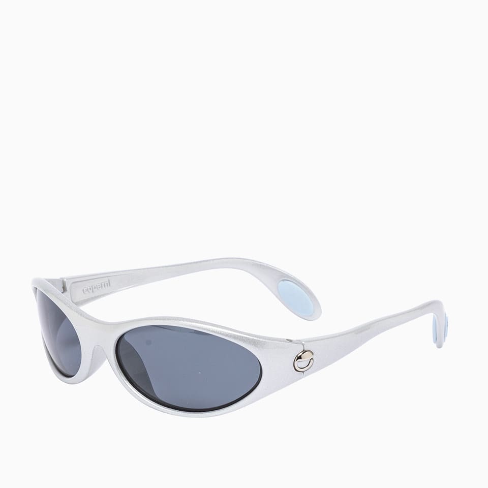 Shop Coperni Cycling Sunglasses In Grey