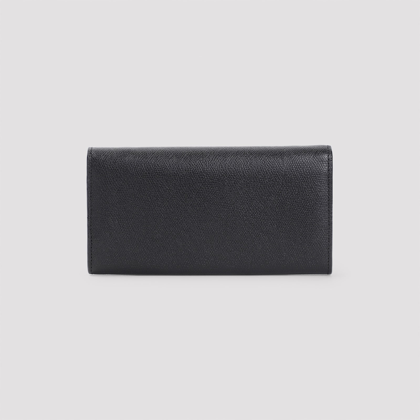 Shop Valextra On Chain Wallet In Nn Nero