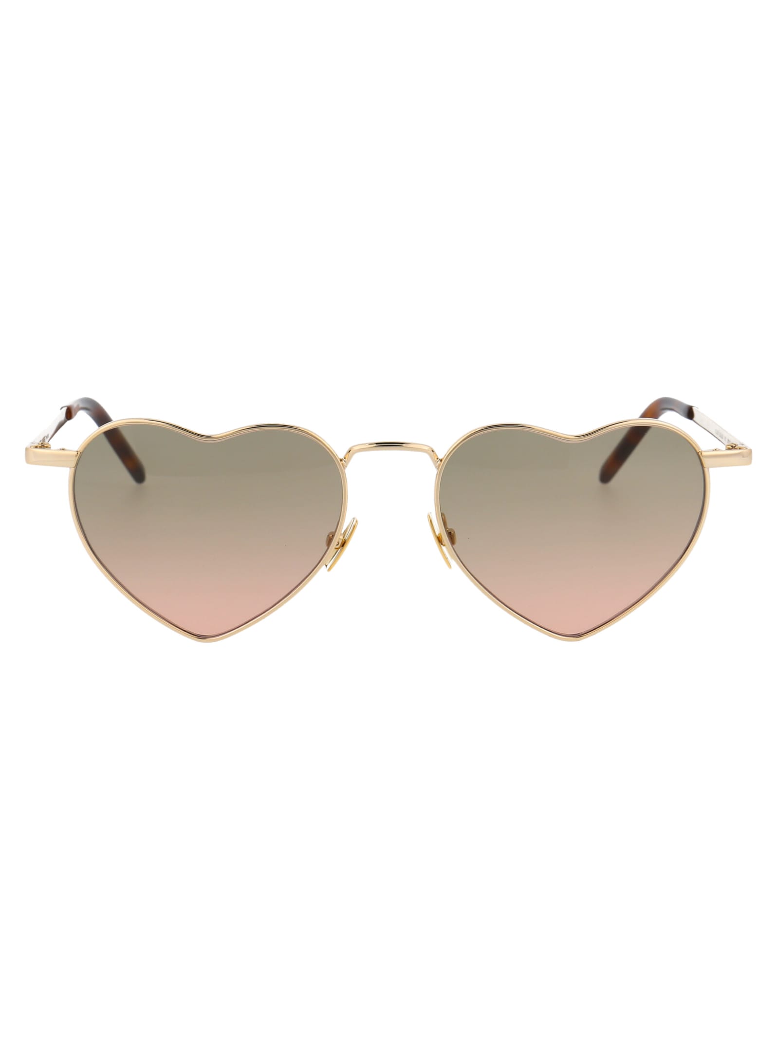Saint Laurent Sl 301 Loulou Sunglasses In Gold