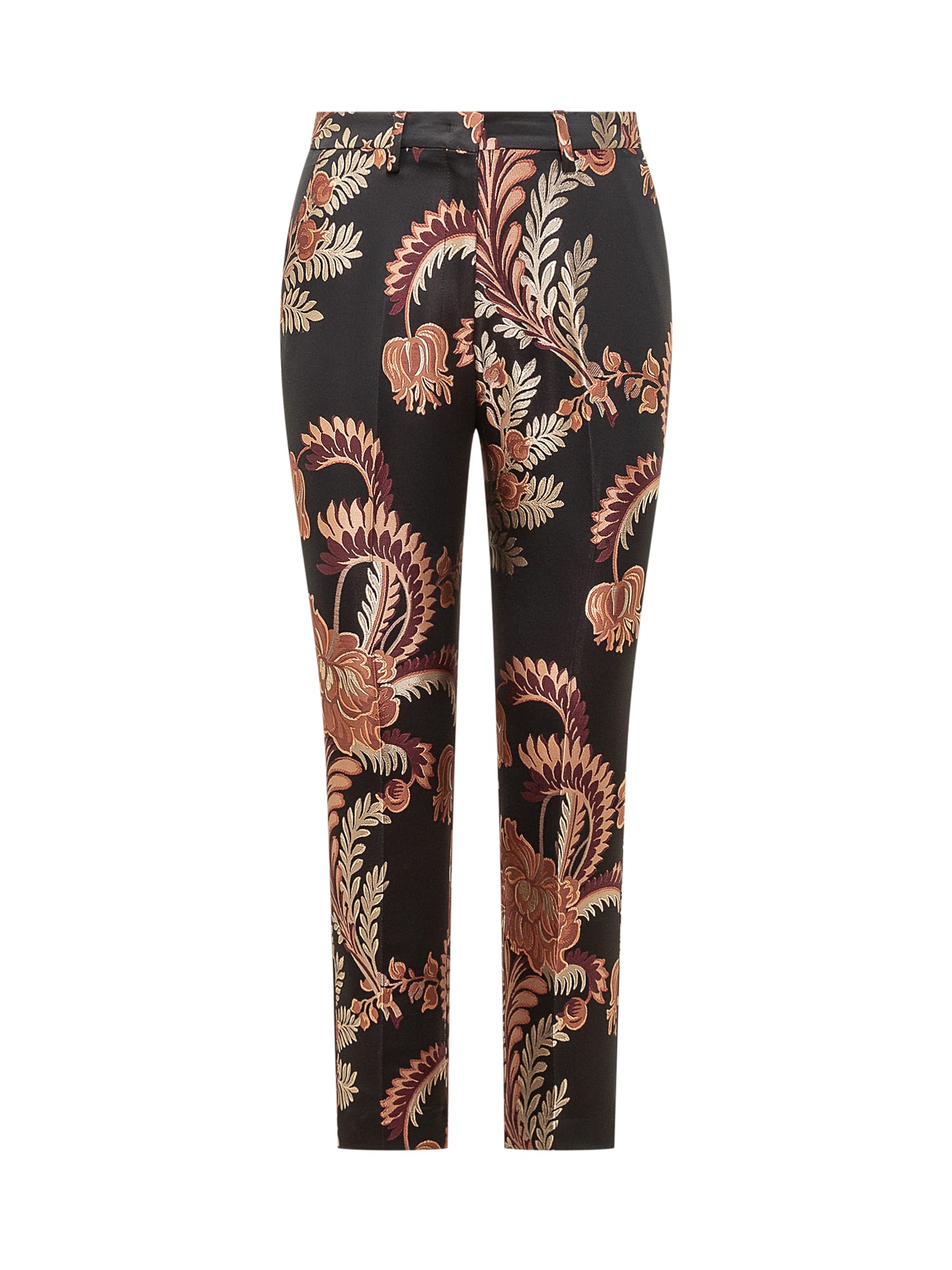 Shop Etro Trouser In Nero