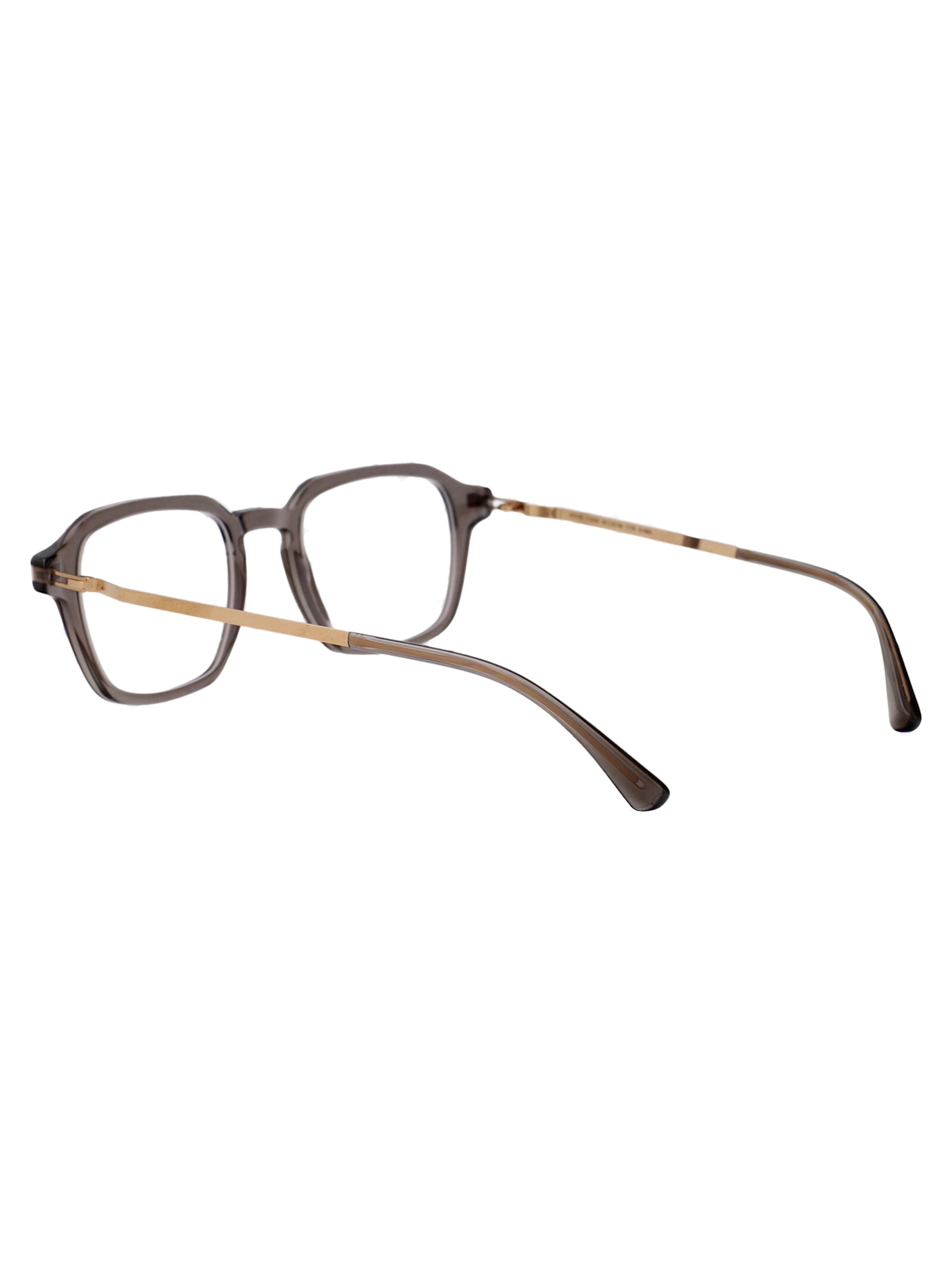 Mykita Yukon Frames In Clear Ash/champagne Gold