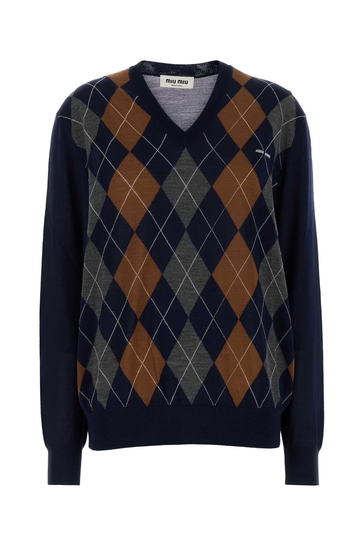 Dark Blue Wool Sweater