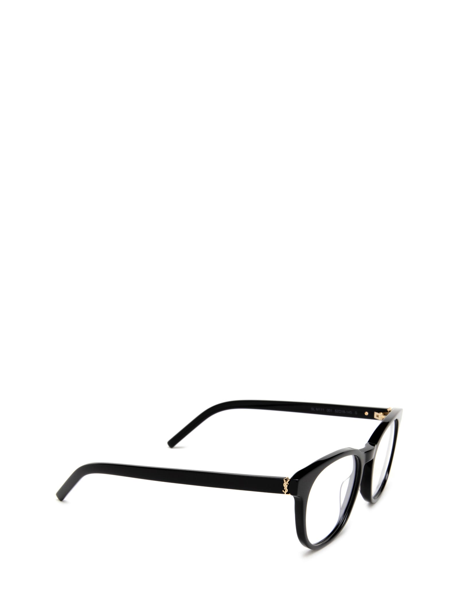 Shop Saint Laurent Sl M111 Black Glasses