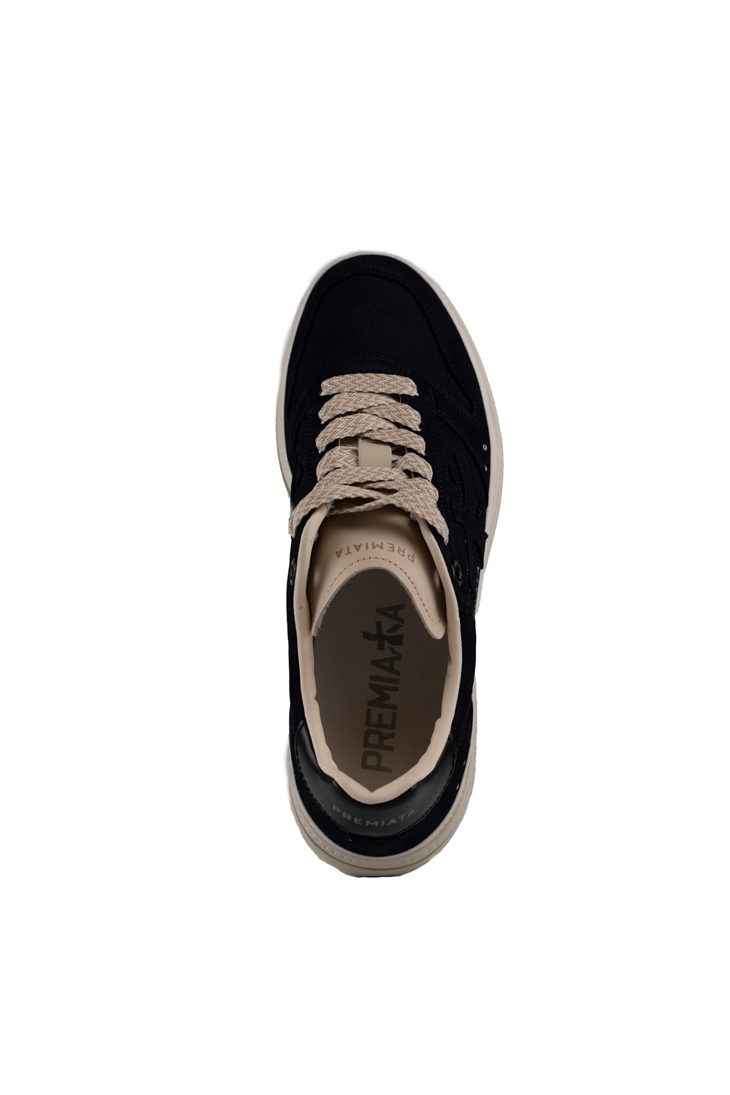 Shop Premiata Micol 7013 Suede Sneakers In Nero