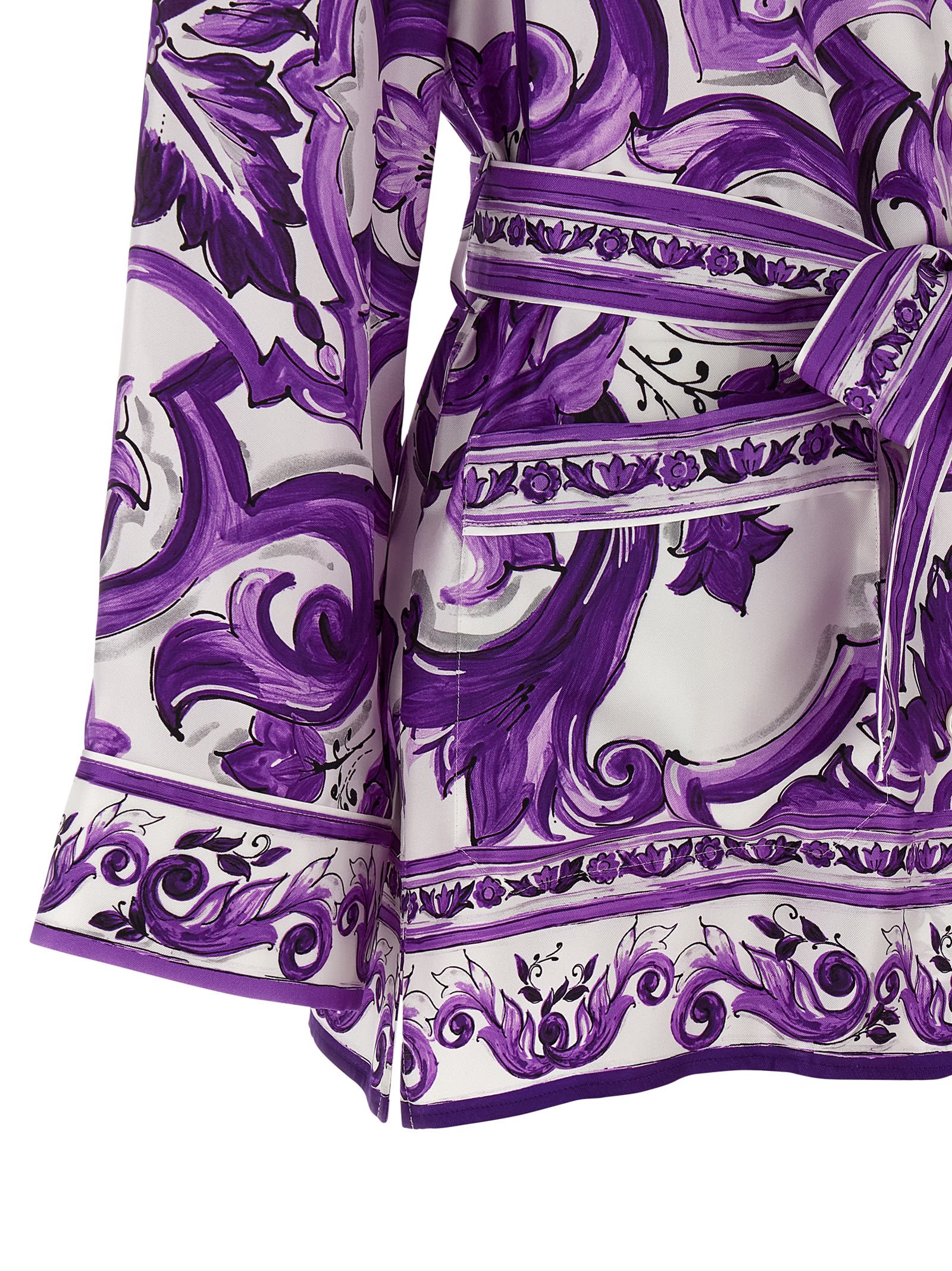 Dolce & Gabbana Pajama Shirt Sweaters And Cardigans Multicolor In Multi