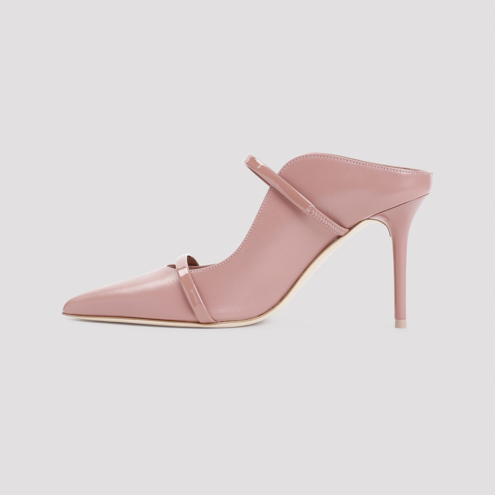 Shop Malone Souliers Maureen 85 Pumps In Deep Blush