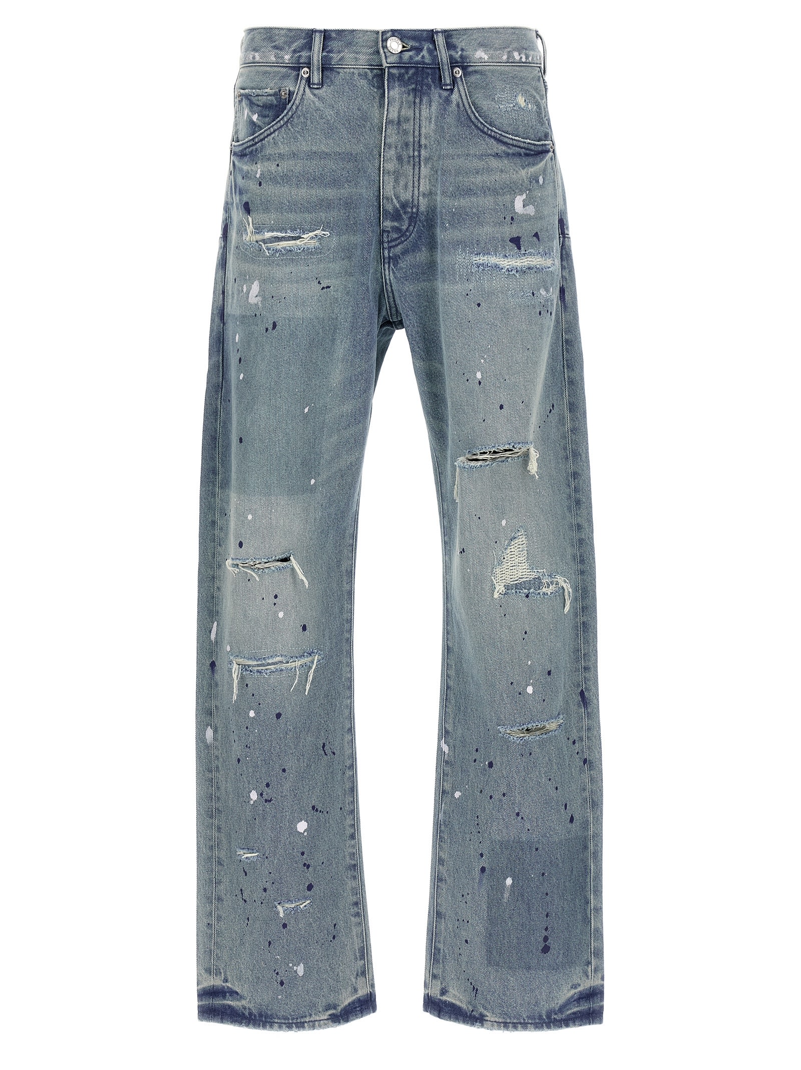 patch Repairs Foil Jeans