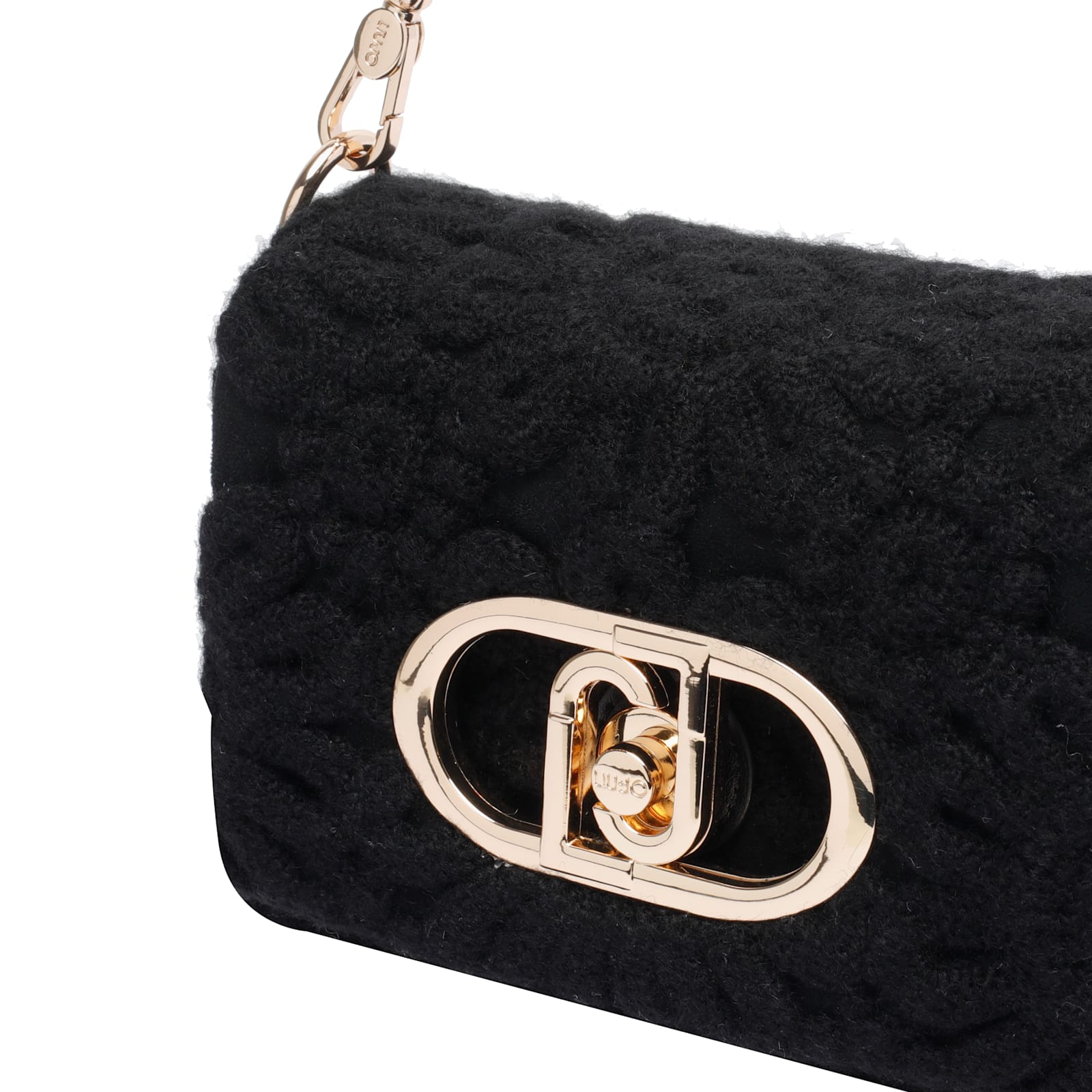 Liu •jo Versatile Shoulder Bag Featuring Chain Strap In Black