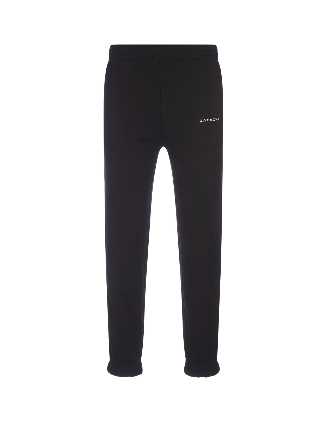 Shop Givenchy Black Joggers With Logo
