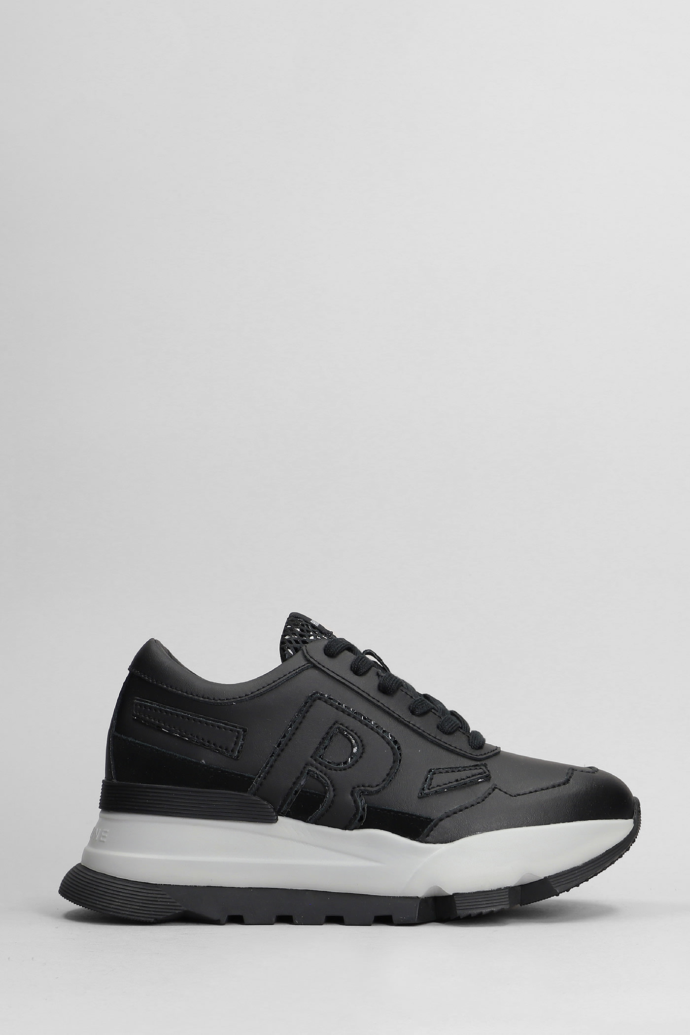 Ruco Line Aki Sneakers In Black Leather