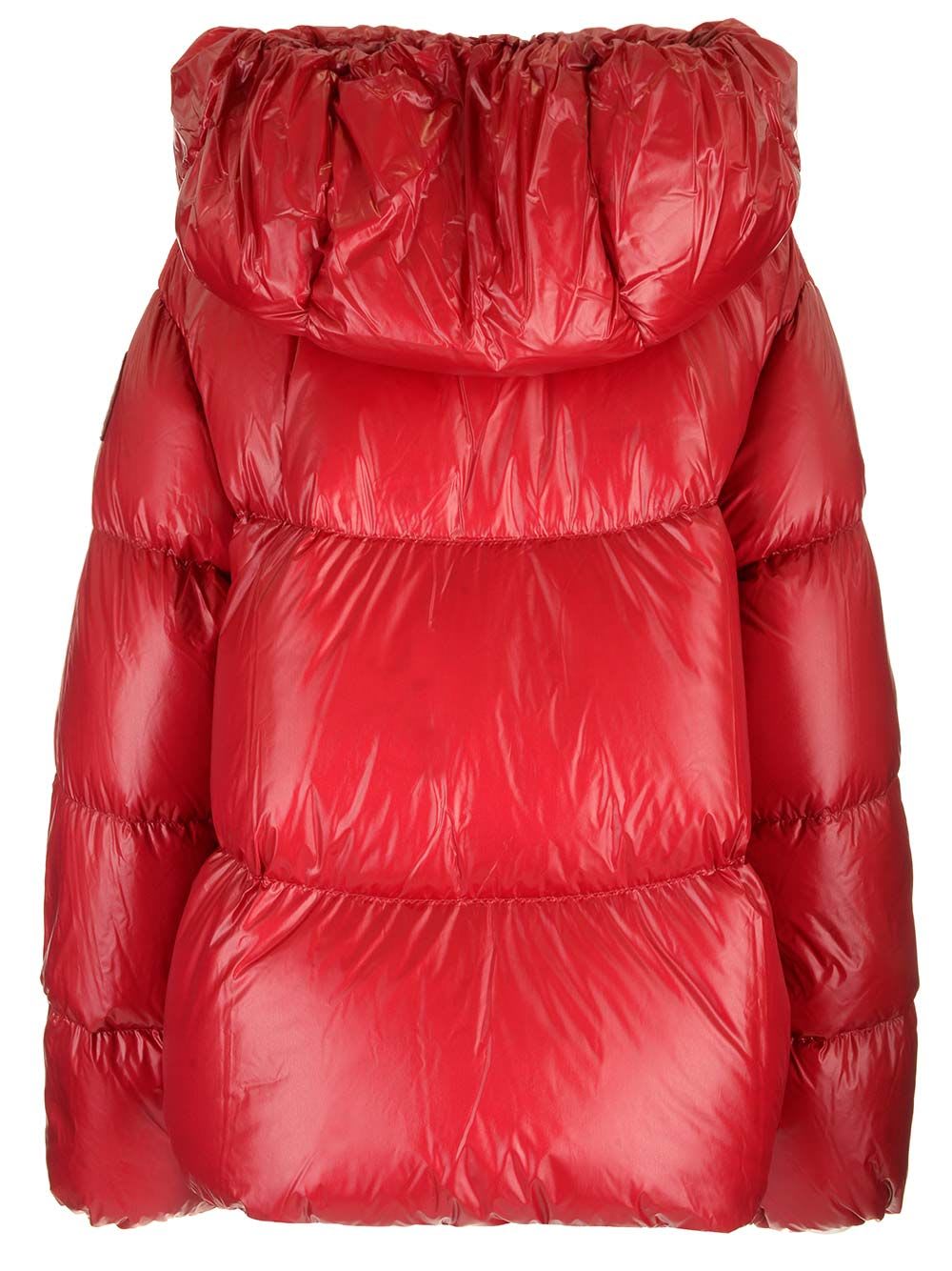 Shop Parajumpers Lily Down Jacket In Red