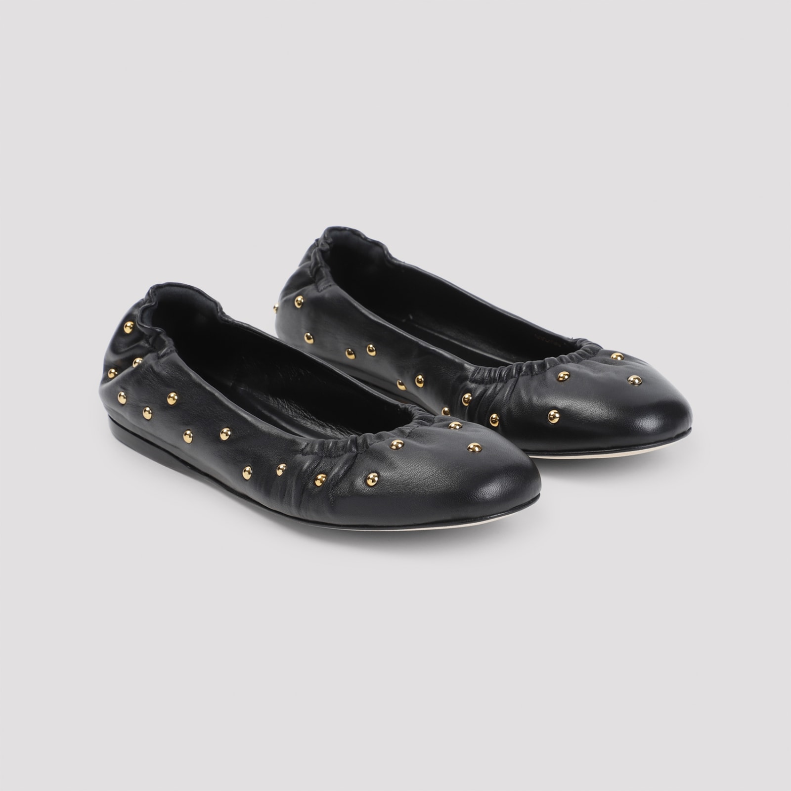 Shop Chloé Eia Ballerinas In Black