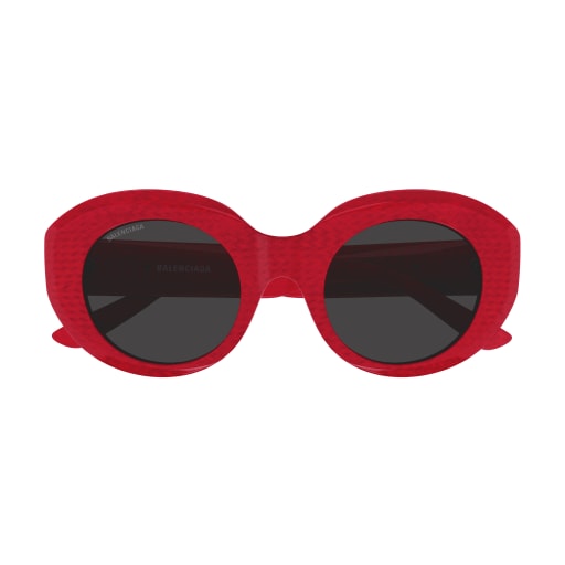 Shop Balenciaga Bb0235s Sunglasses In Red Red Grey