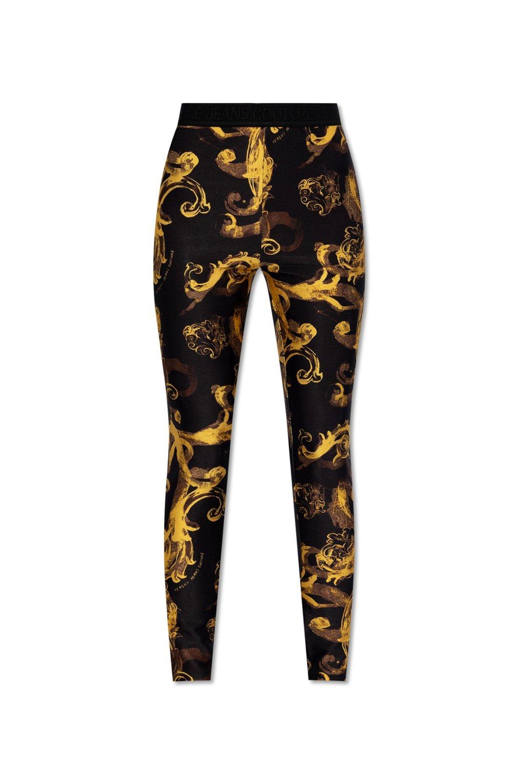 VERSACE JEANS COUTURE BAROCCO PRINT LEGGINGS