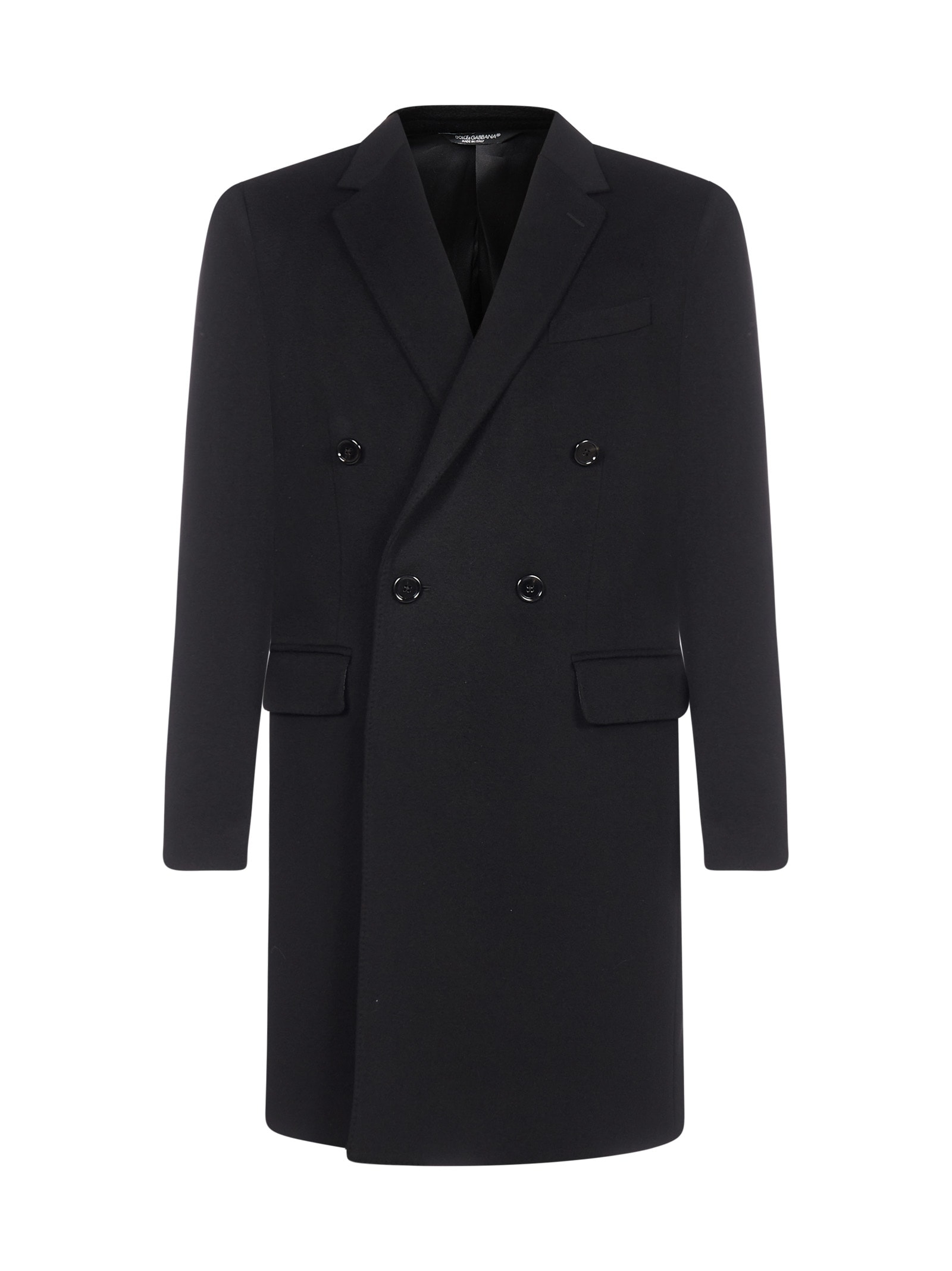 Dolce & Gabbana Wool And Cashmere Double-breasted Coat