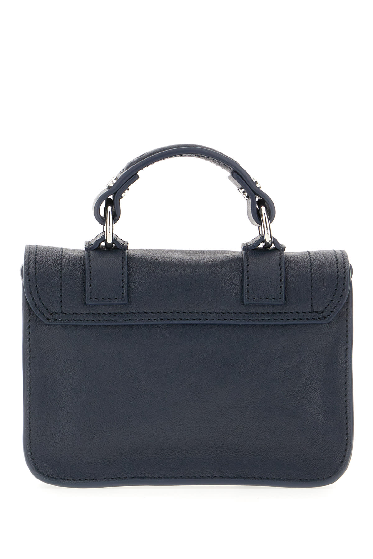 PROENZA SCHOULER NAVY BLUE MICRO HANDBAG