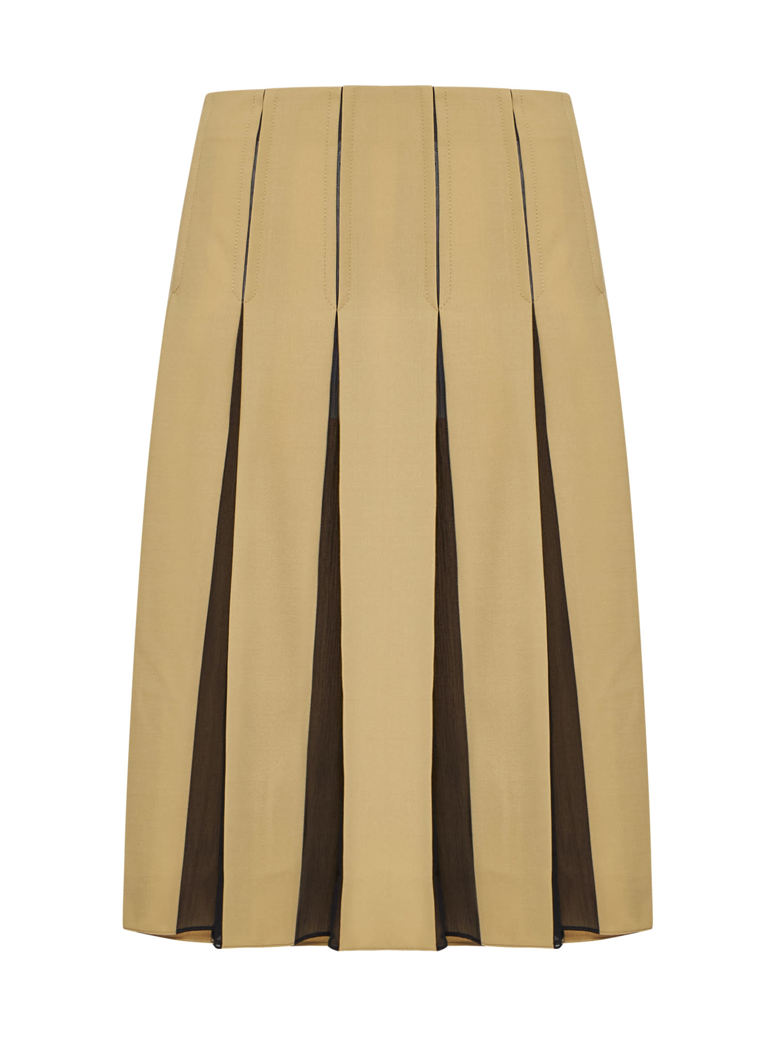 Shop Marni Skirt In Nomad