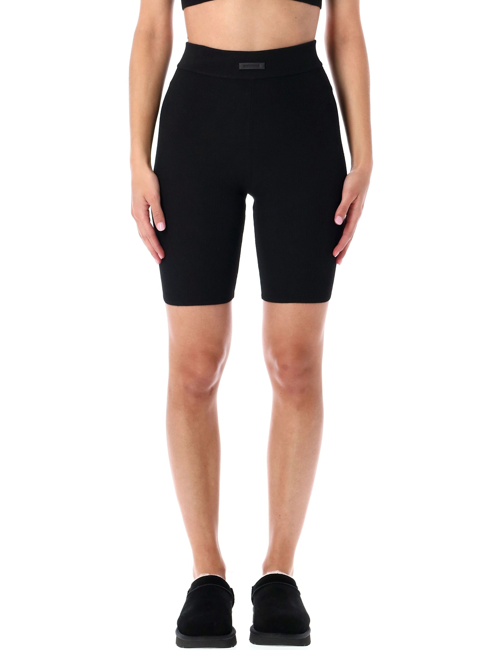 Fear Of God Sof Rib Biker Short In Black