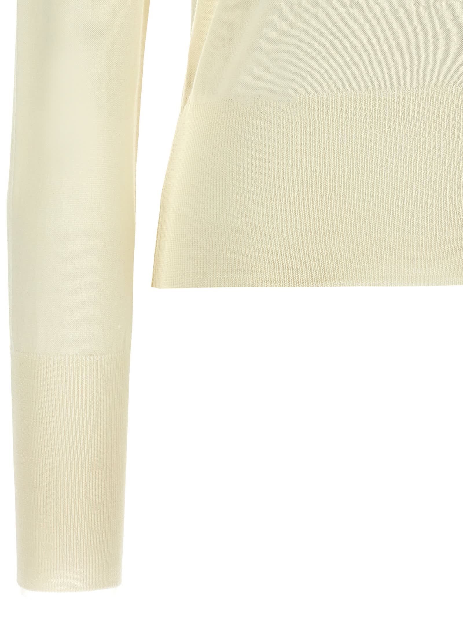 Shop Vivienne Westwood Bea Cardigan In Beige