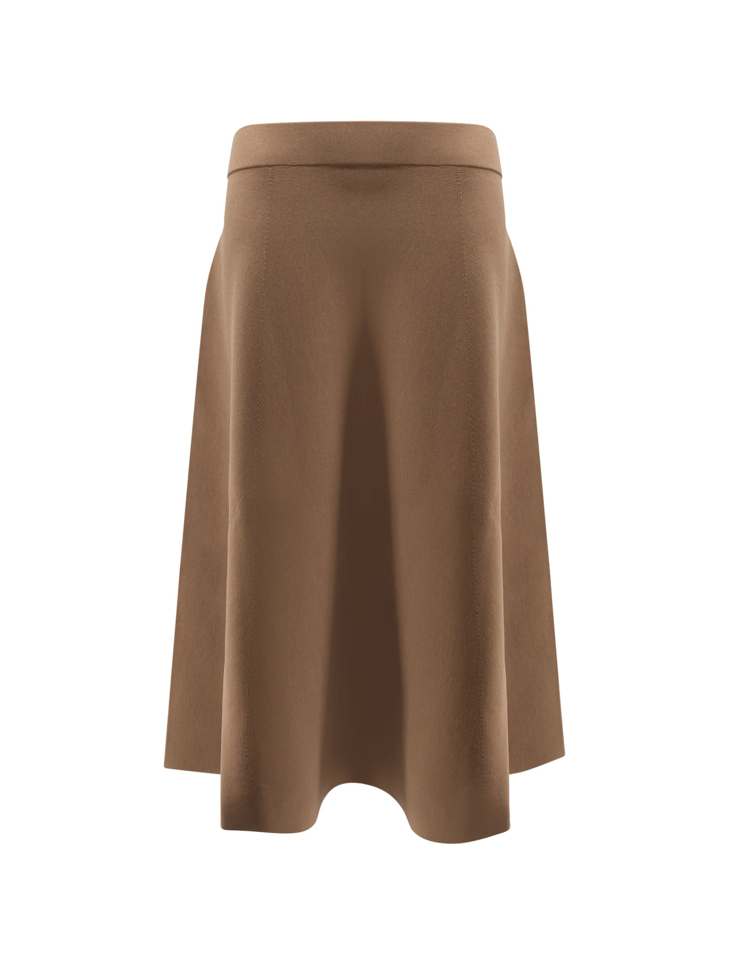 Max Mara Lazio Viscose Blend Skirt