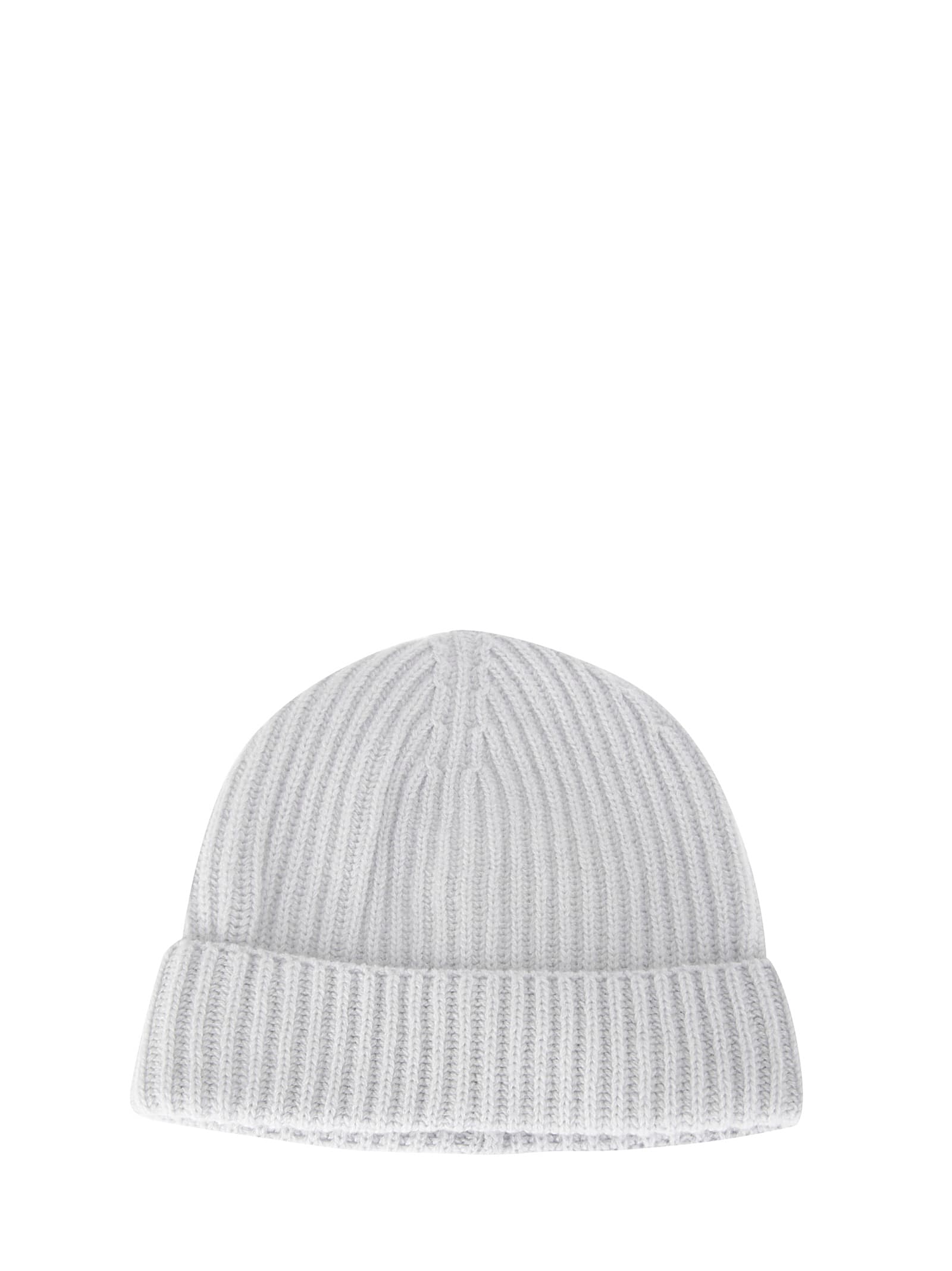 Shop Wild Cashmere English Ribbon Hat In Aspen Grey