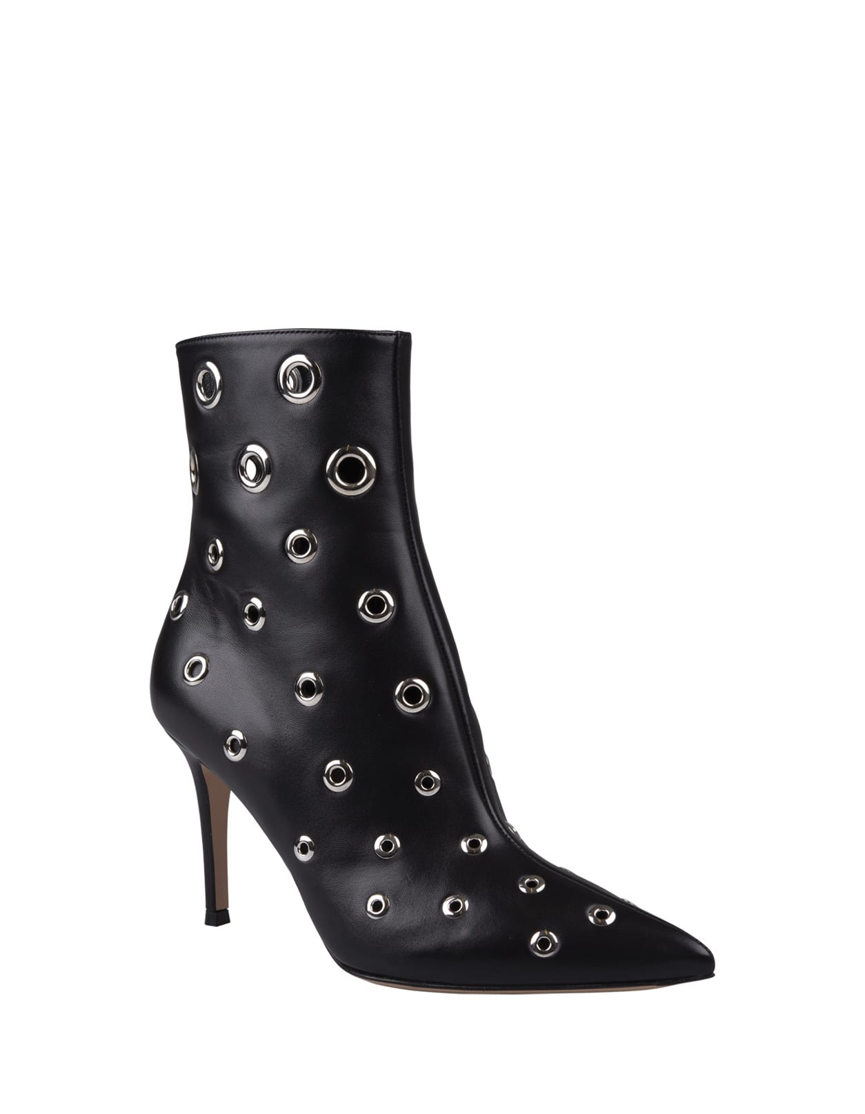 Shop Gianvito Rossi Lydia Bootie 85 Ankle Boots In Black In Nero