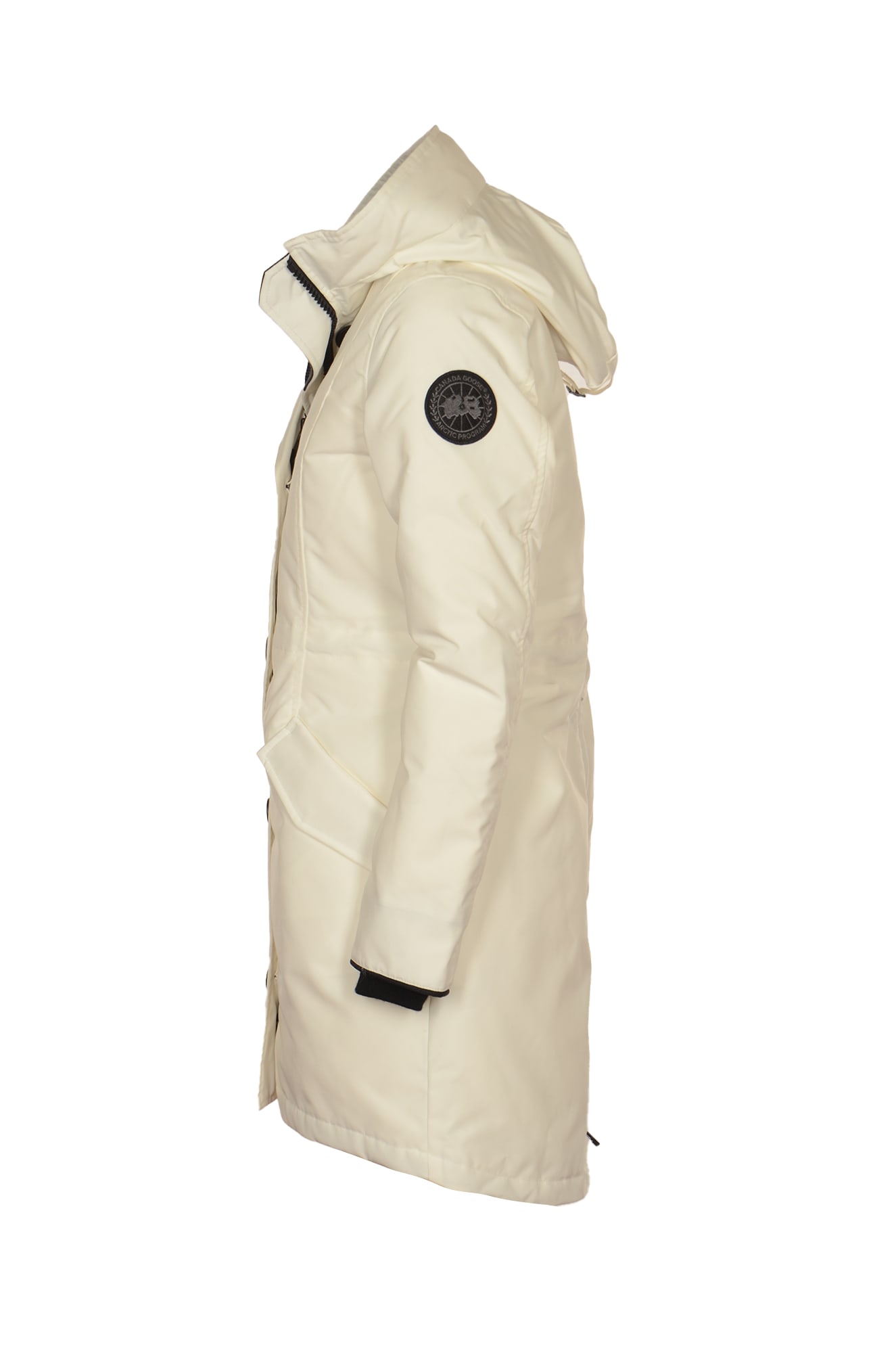 Shop Canada Goose Rossclair Parka In White