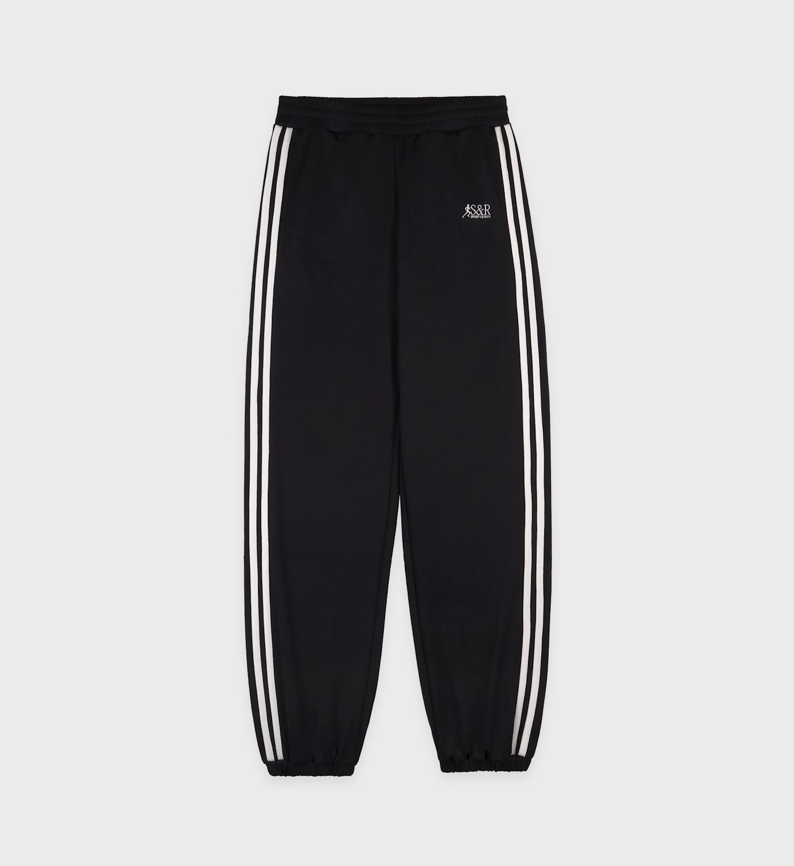 Sporty &amp; Rich Sr Runner 90s Elio Track Pant In Black