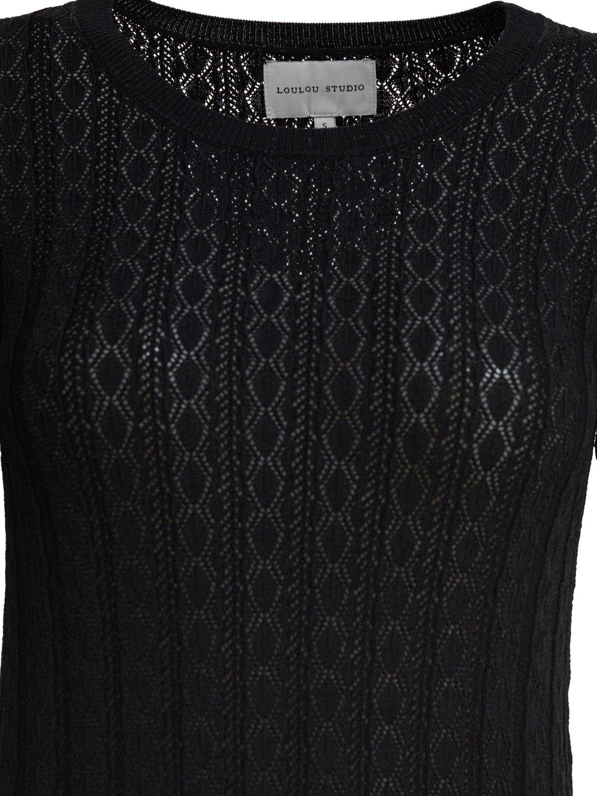 Shop Loulou Studio Aruba Knit Dress