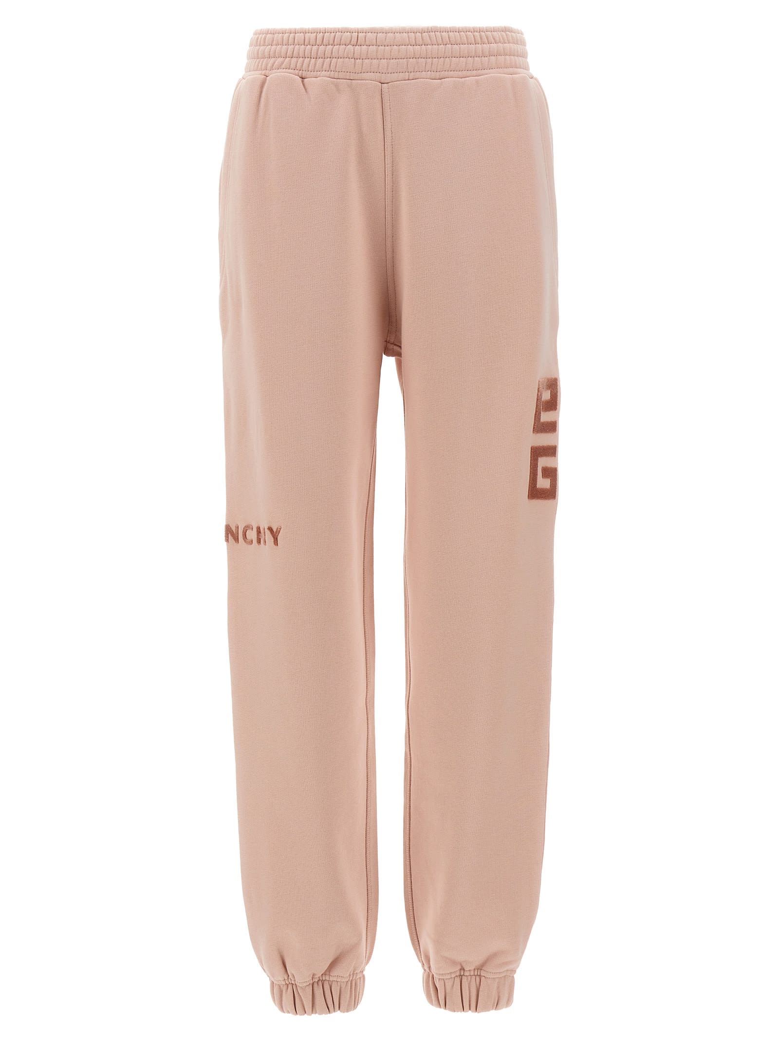 Givenchy Logo Joggers In Pink